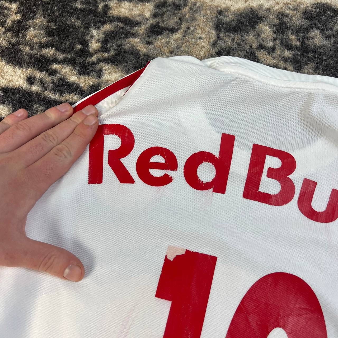 Adidas Adidas Res Bull x Salzburg Big Logo Soccer Jersey Longsleeve Size US M / EU 48-50 / 2 - 11 Thumbnail