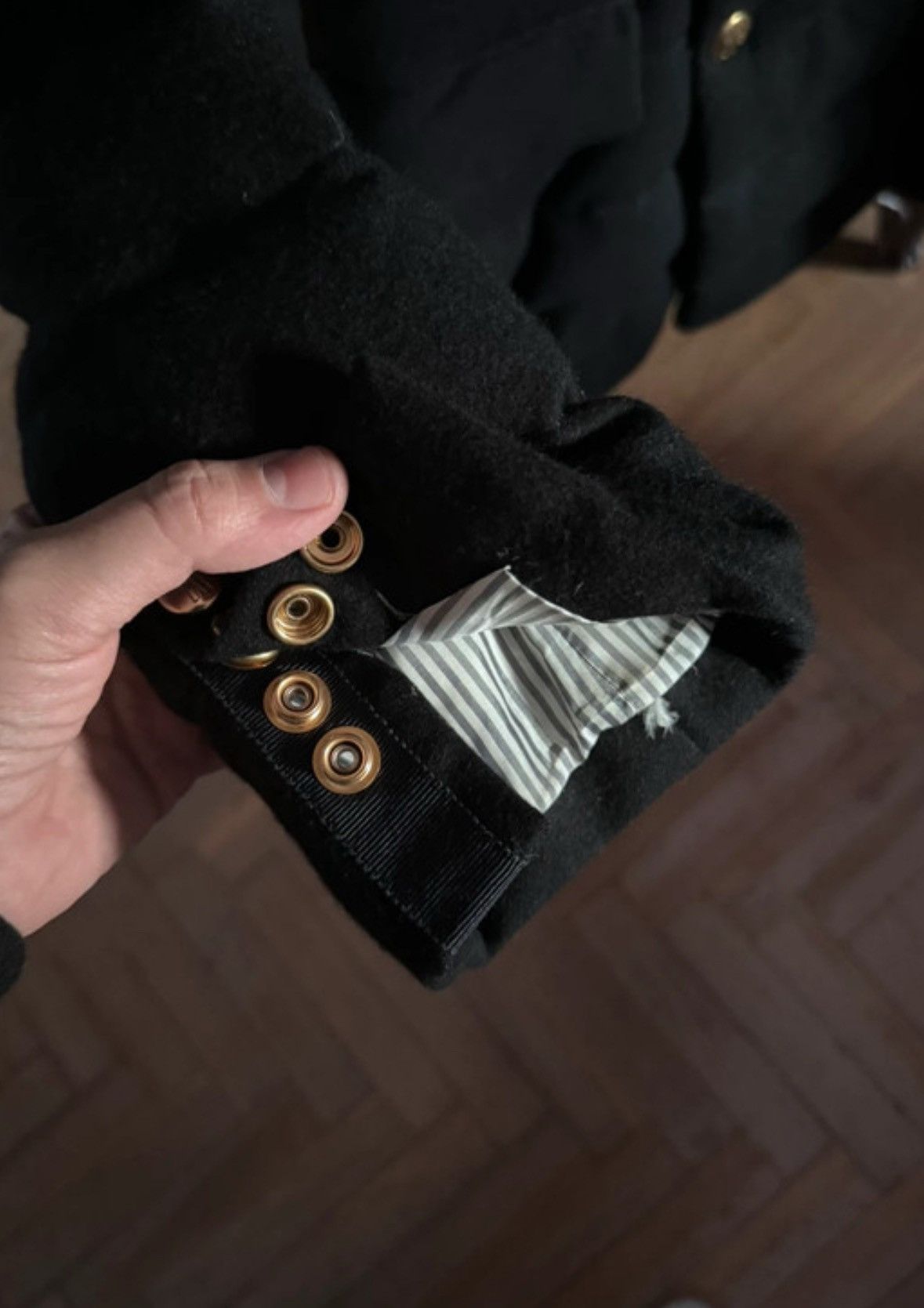 Moncler 100% CASHMERE Moncler Gamme Bleu by Thom Browne Jacket Size US S / EU 44-46 / 1 - 3 Thumbnail