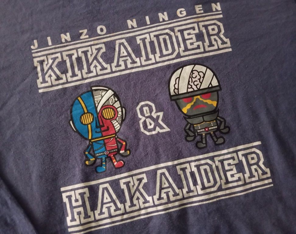 Japanese Brand Kikaider & Hakaider L/S tshirt kamen rider ultraman anime Size US M / EU 48-50 / 2 - 1 Thumbnail