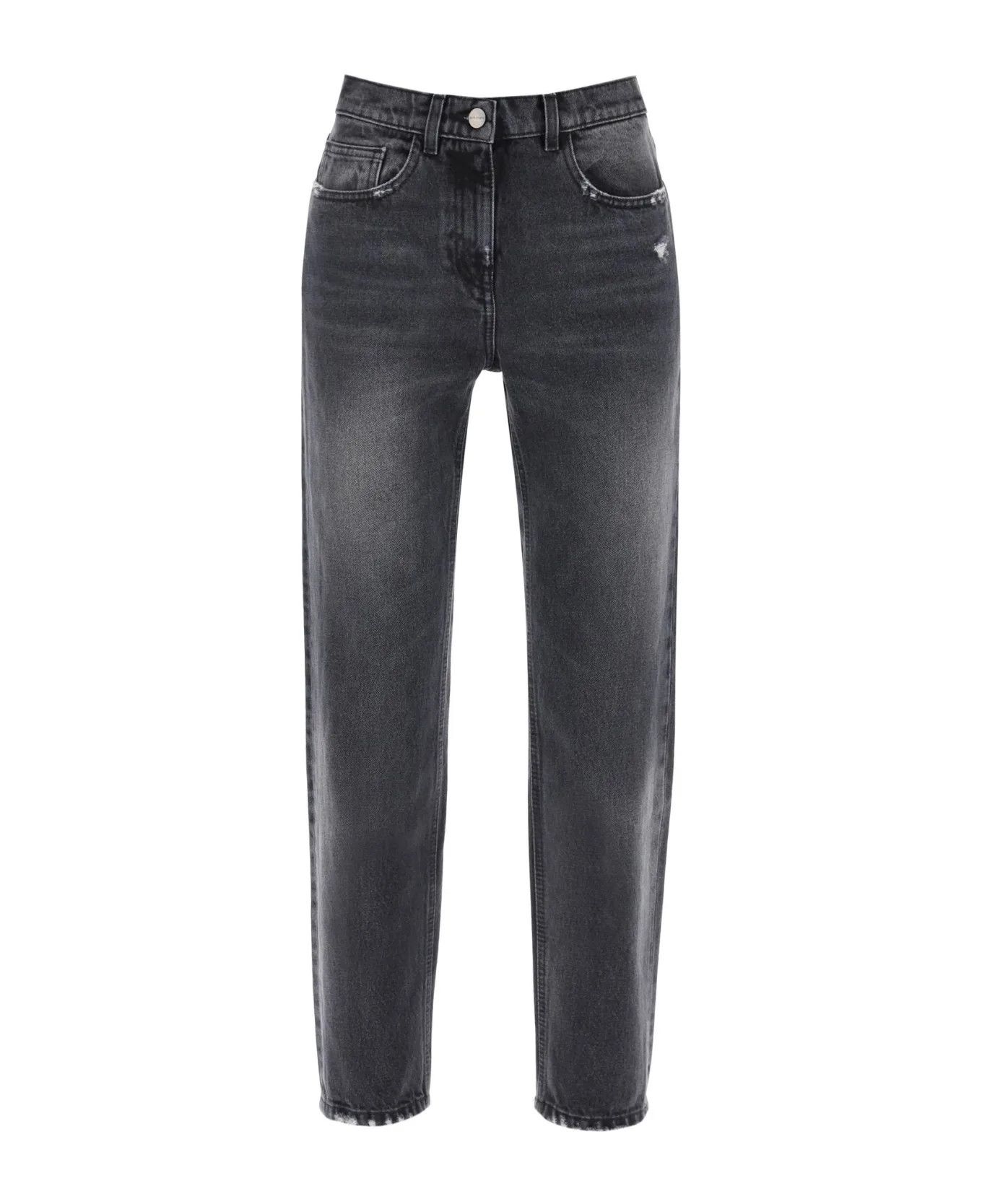 Palm Angels o1y1125 Denim Pant in Gray Size 26" / US 2 / IT 38 - 1 Thumbnail