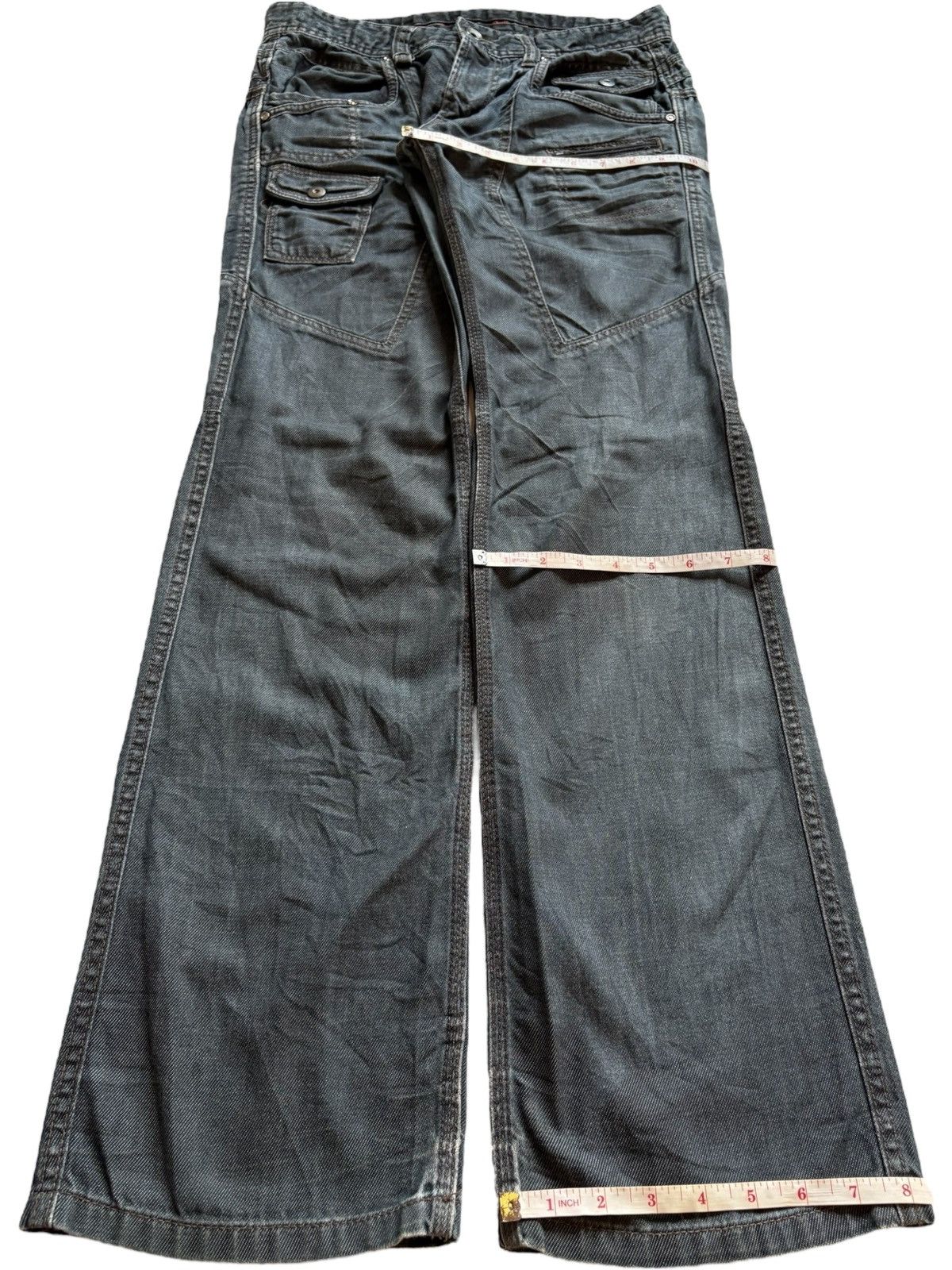 Japanese Brand Vintage NCFM Bush Pant Bootcut Flare Jeans Size US 31 - 15 Thumbnail