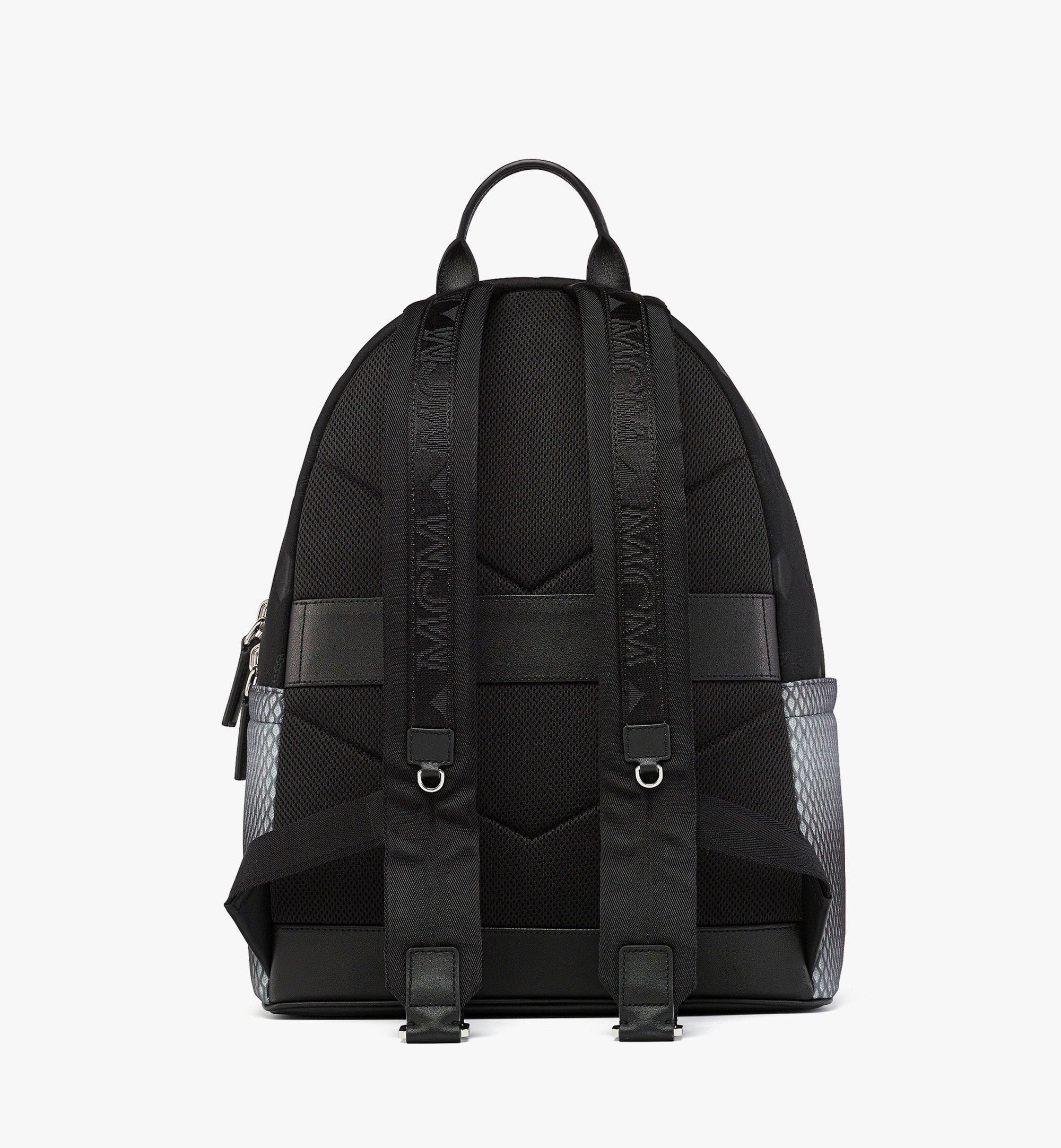 MCM o1mt1gz0725 Size: OS / Backpack Medium Bag in Black/Grey Size ONE SIZE - 4 Thumbnail
