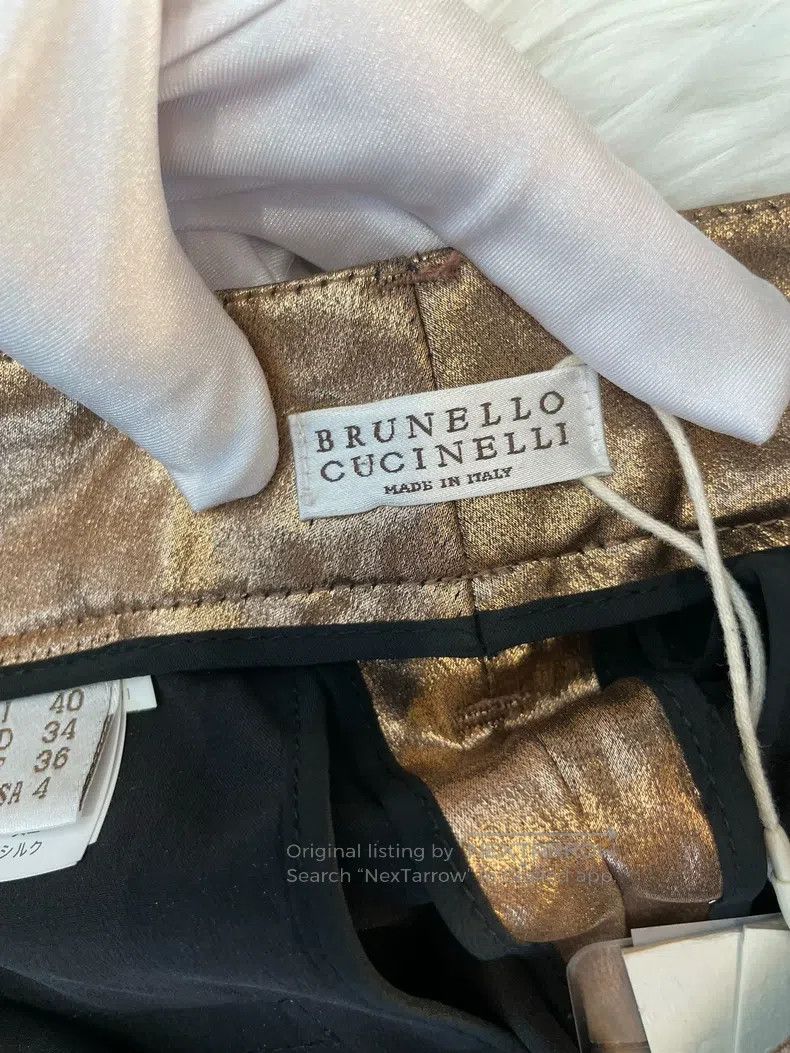 Brunello Cucinelli Brunello Cucinelli Black overalls Size 26" / US 2 / IT 38 - 3 Thumbnail