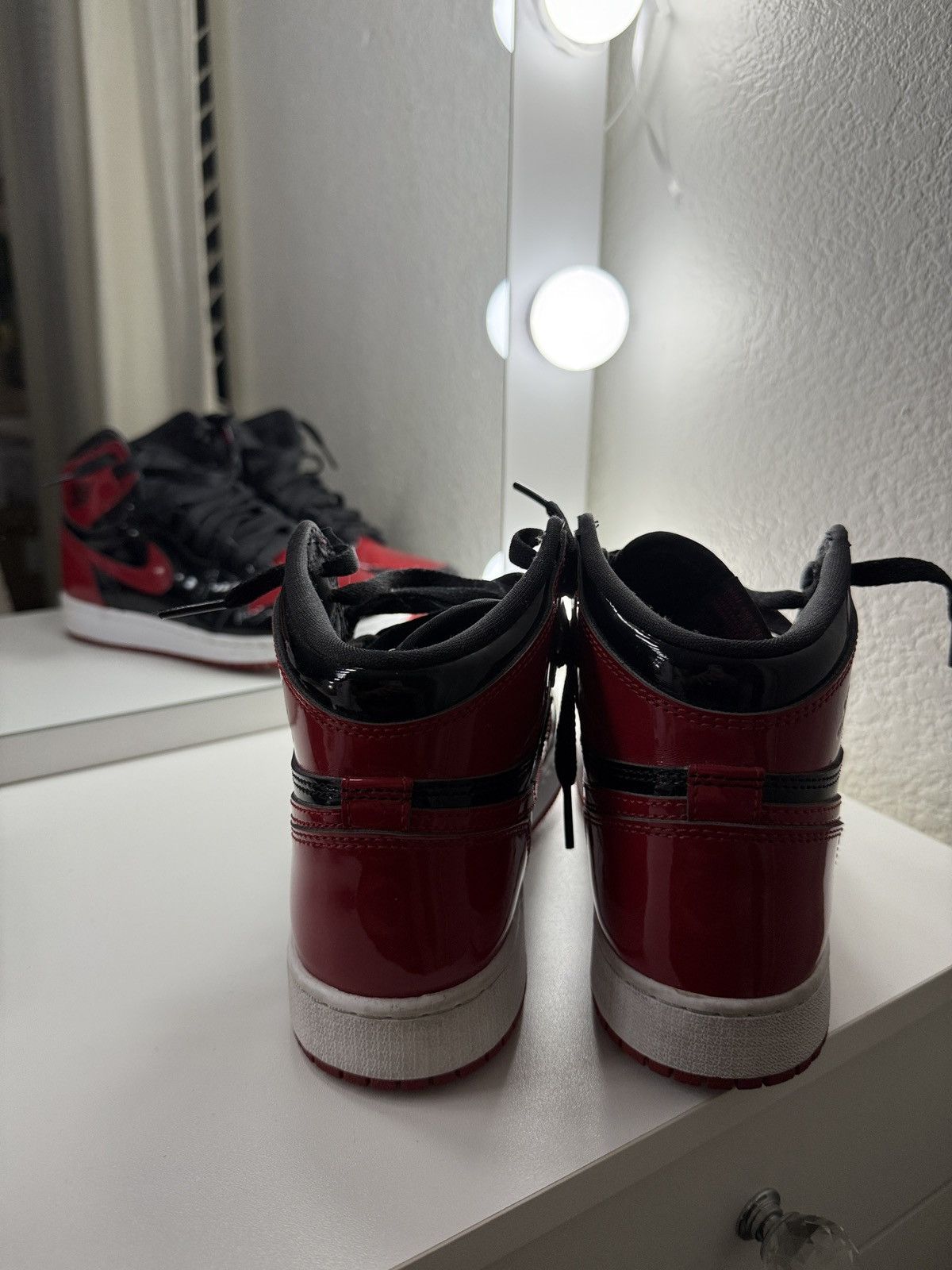 Jordan Brand Patent Bred 1s 🍓 Size US 5.5 / EU 38 - 7 Thumbnail