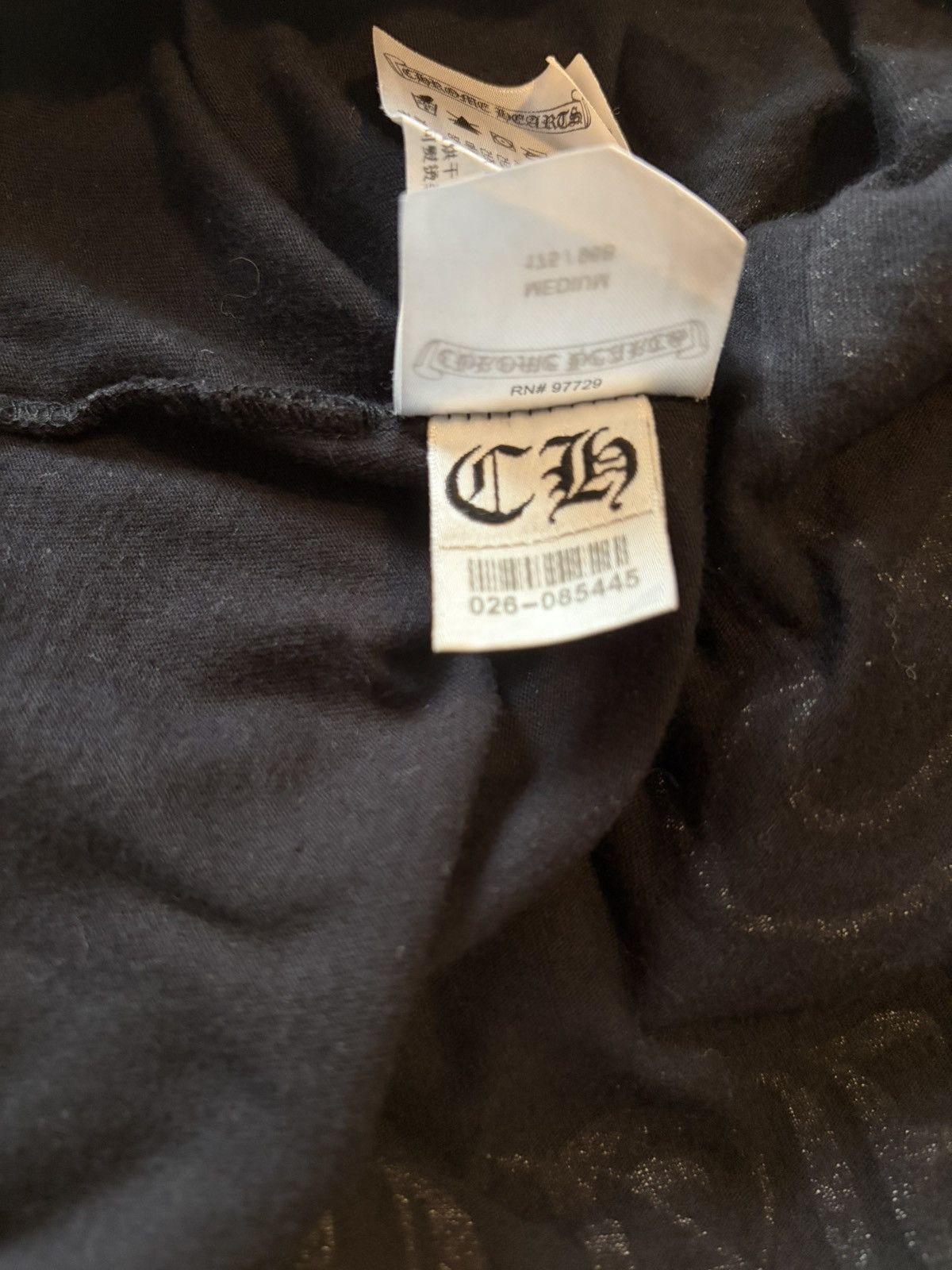 Chrome Hearts Chrome Hearts Miami Exclusive Tshirt Size US M / EU 48-50 / 2 - 8 Thumbnail