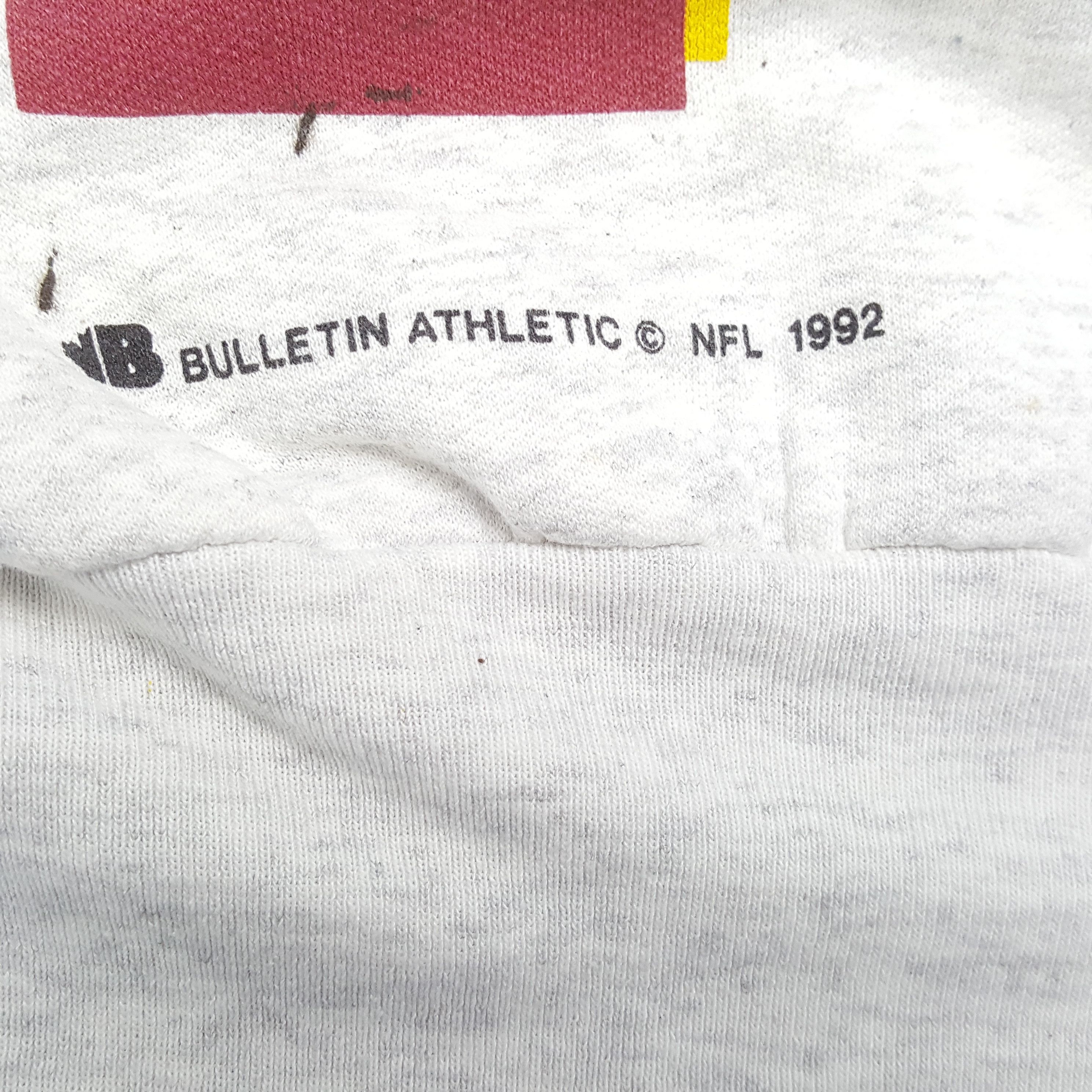 NFL × Vintage Vintage WASHINGTON REDSKINS American NFL Team Sweatshirt Size US XL / EU 56 / 4 - 7 Thumbnail