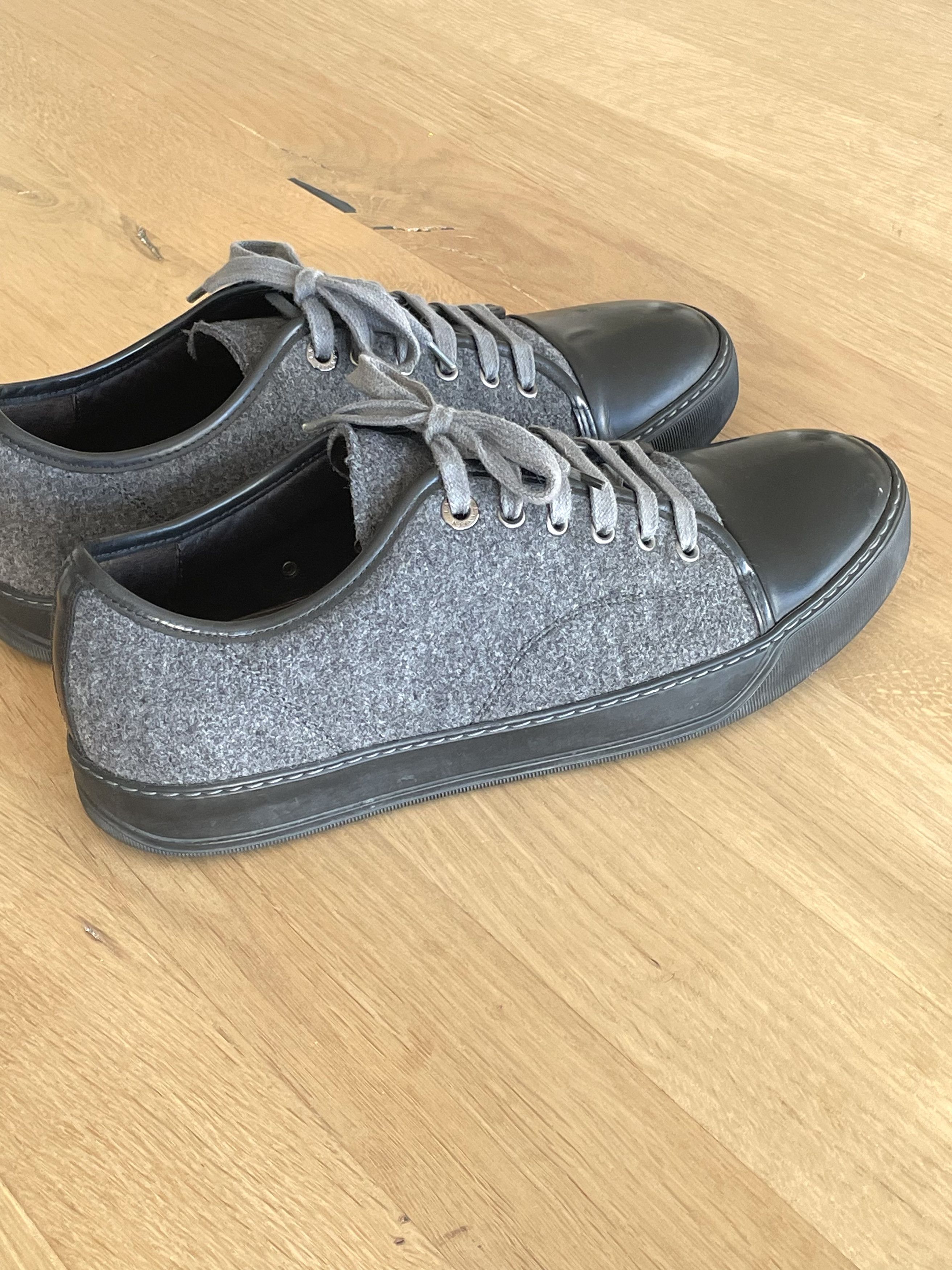 Lanvin Low Top Suede Sneaker Size US 8 / EU 41 - 3 Thumbnail