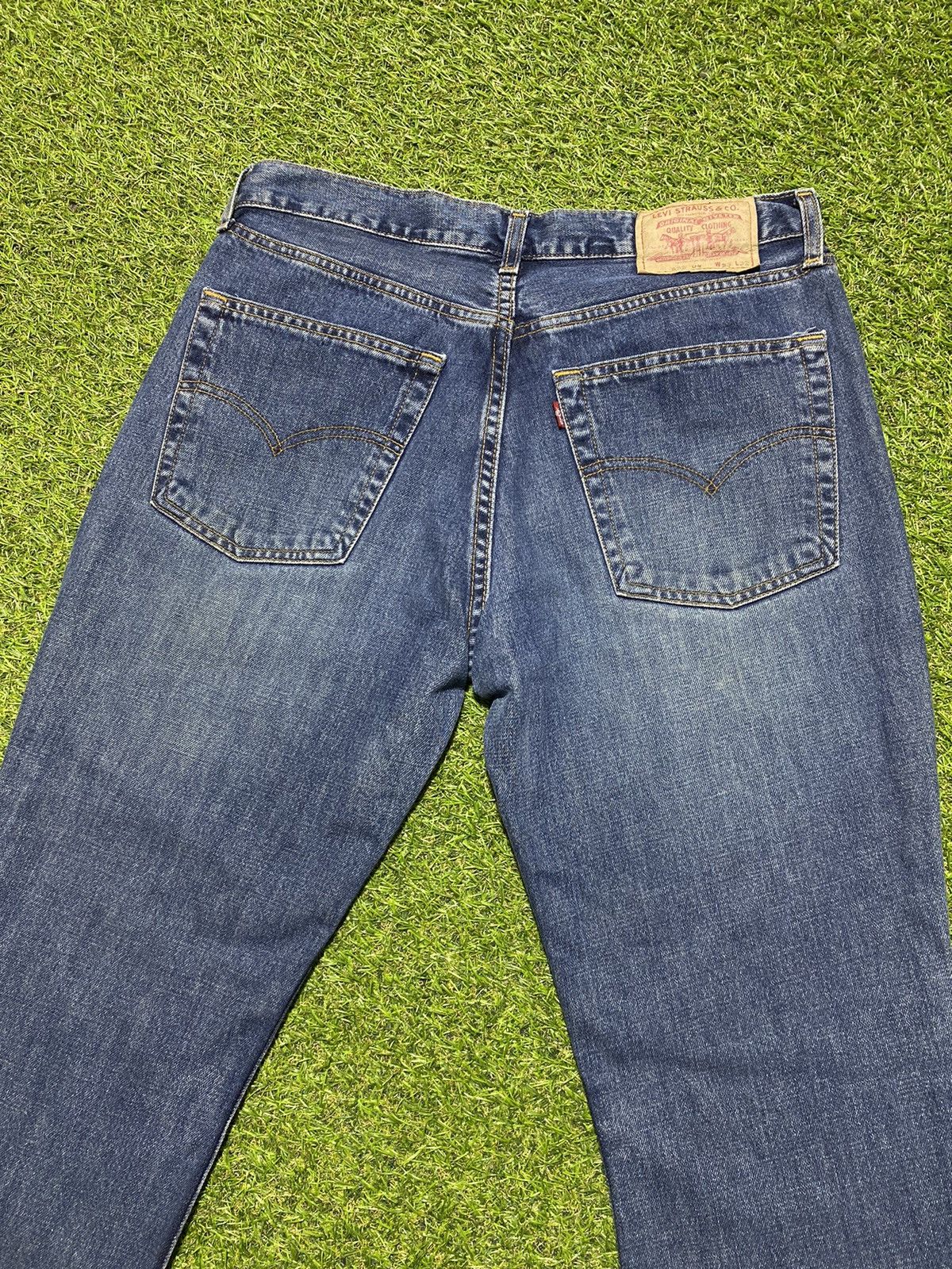 Levi's Vintage 90s Levi’s 535 jeans denim streetwear size 33x32 Size US 33 - 4 Thumbnail