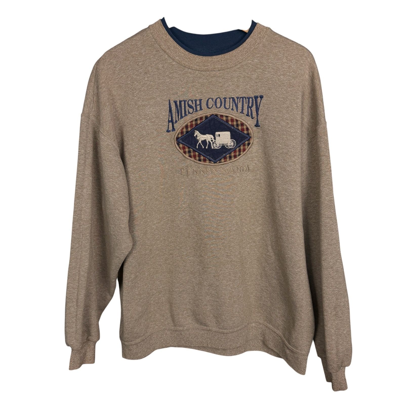Lee Vintage 90s Amish Country Pennsylvania Lee Crewneck Size XL / US 12-14 / IT 48-50 - 3 Thumbnail