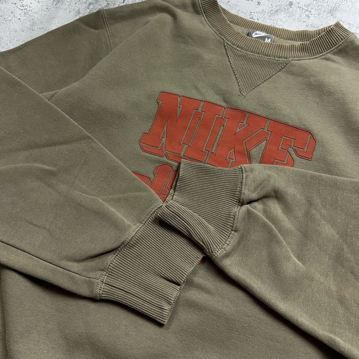 Nike 00s Nike Retro Logo Vintage Y2K Oversized Sweatshirt Size US M / EU 48-50 / 2 - 5 Thumbnail