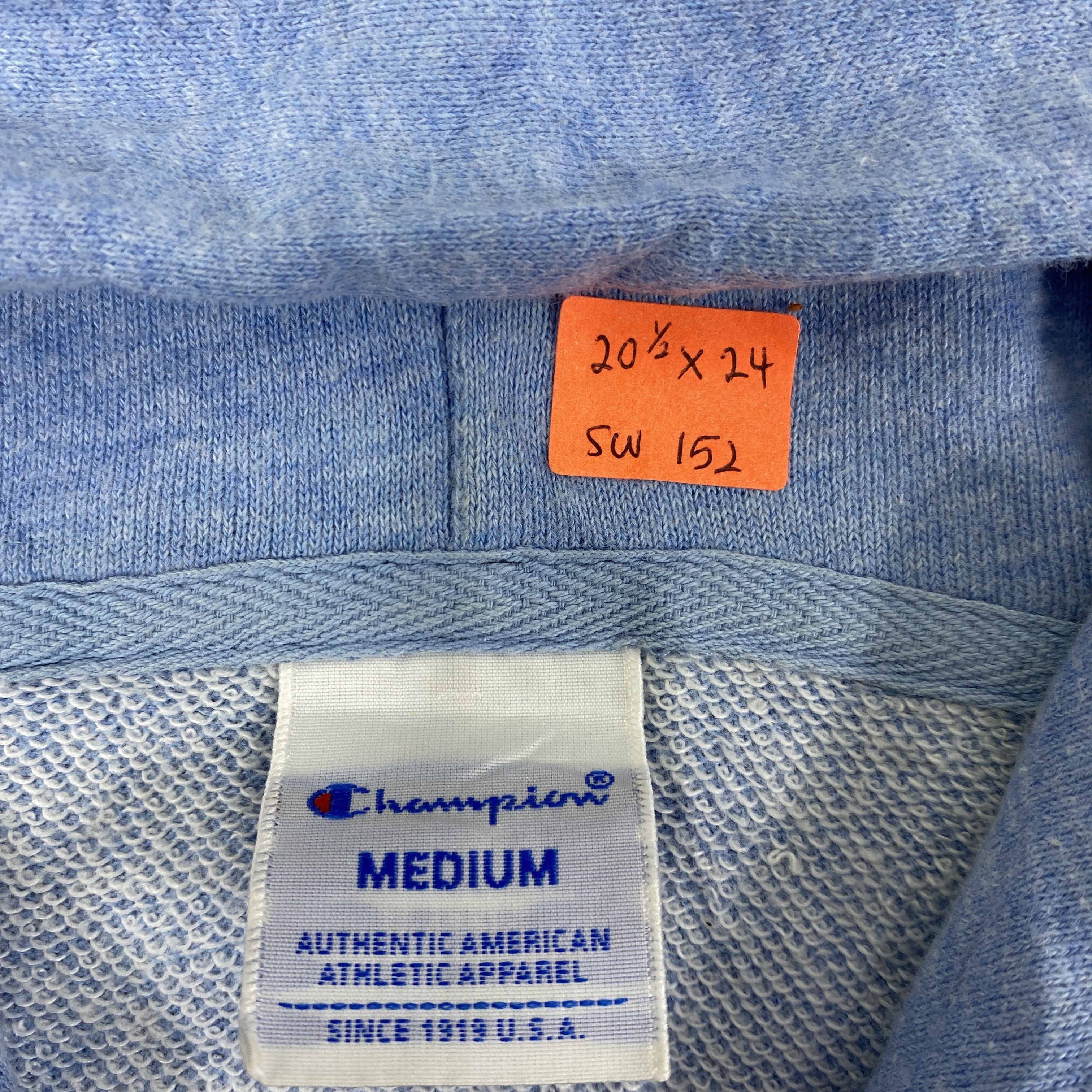 Champion Champion Sky Blue Hoodie -SW152 Size US S / EU 44-46 / 1 - 4 Thumbnail
