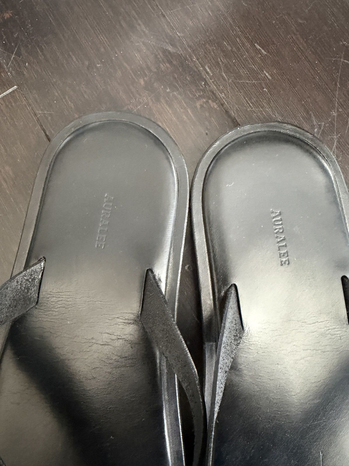 Auralee Auralee Leather Thong Sandals Size US 8 / EU 41 - 4 Thumbnail