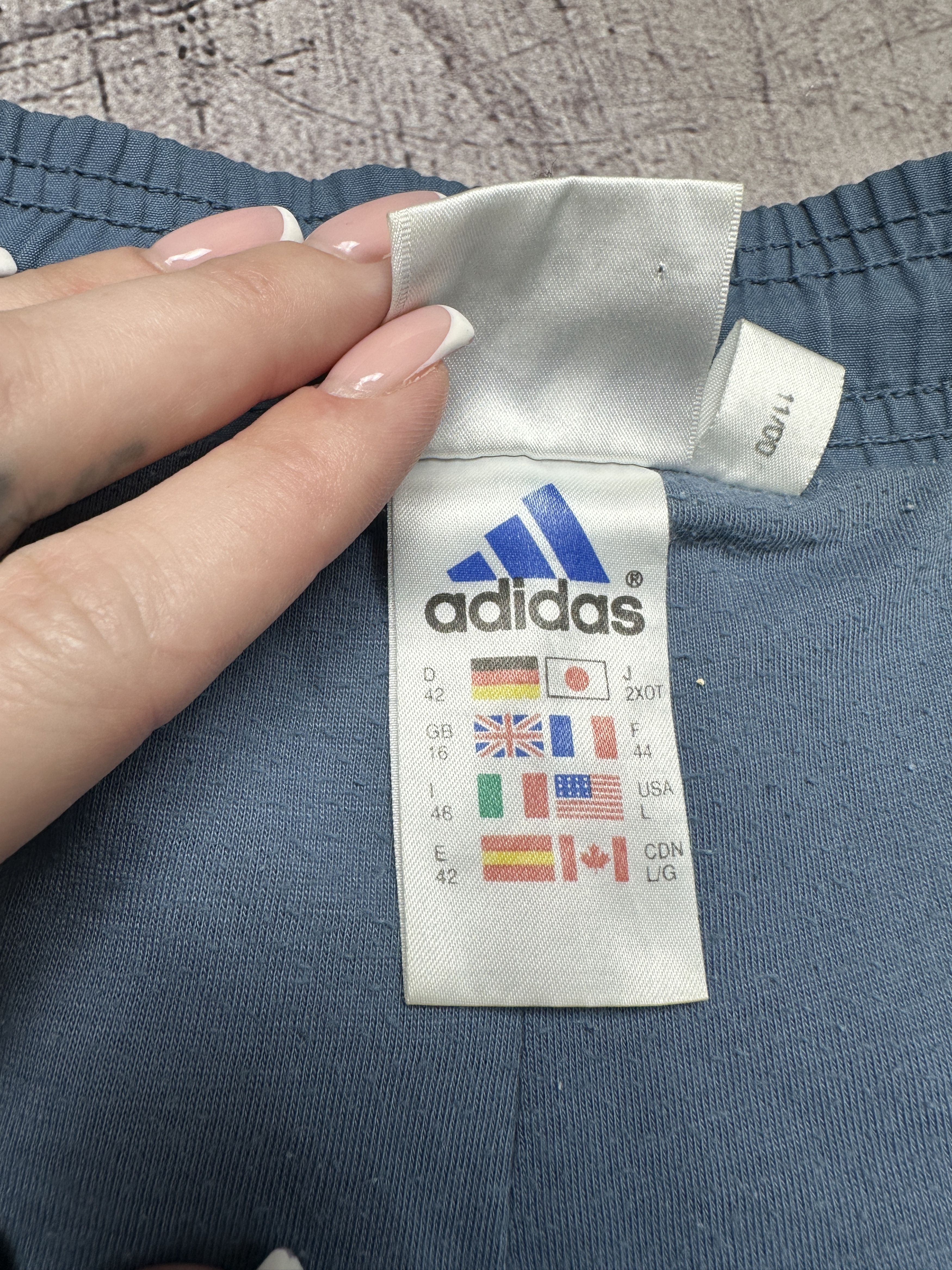 Adidas Adidas Vintage Mens Nylon Baggy Track Pants Size US 34 / EU 50 - 6 Thumbnail