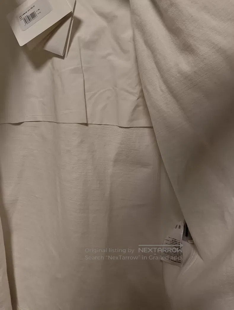 Jil Sander Jil Sander size 42 Men's White Shirt Long Sleeve Jacket Size US XS / EU 42 / 0 - 5 Thumbnail