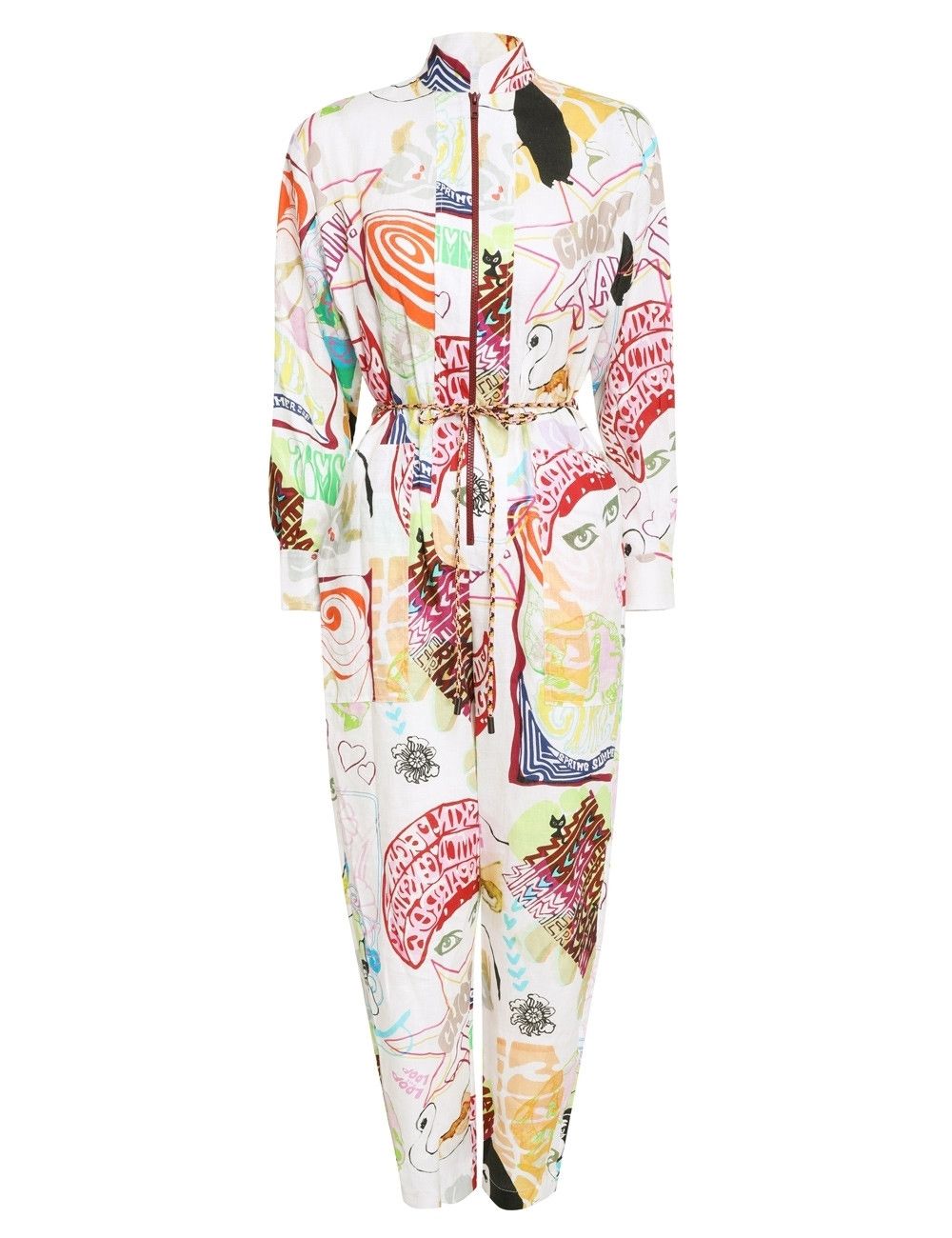 Zimmermann Shelly Zip Boilersuit Size M / US 6-8 / IT 42-44 - 1 Thumbnail
