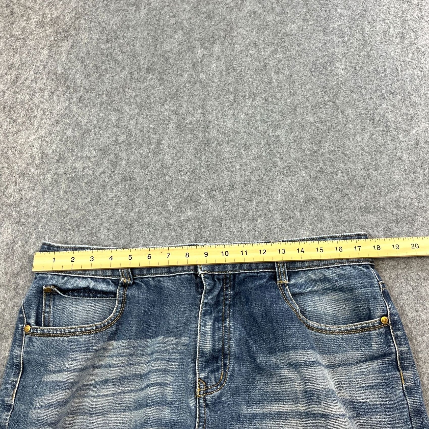 Marlboro Marlboro Classics Jeans Mens Baggy Straight 36 32 Blue VTG Denim 5-Pocket Relaxed Mid Rise Regular Waist 36 Mens Jeans Size US 36 / EU 52 - 6 Thumbnail