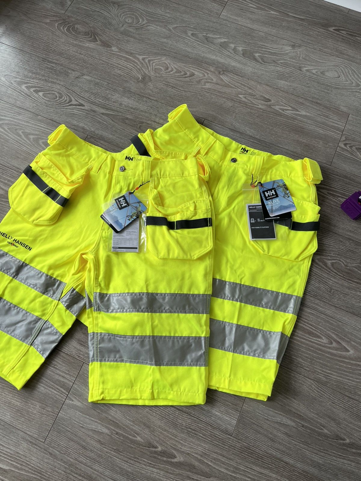 Helly Hansen New Helly Hansen Work Wear Reflective Multipocket Shorts Size US 38 / EU 54 - 3 Thumbnail