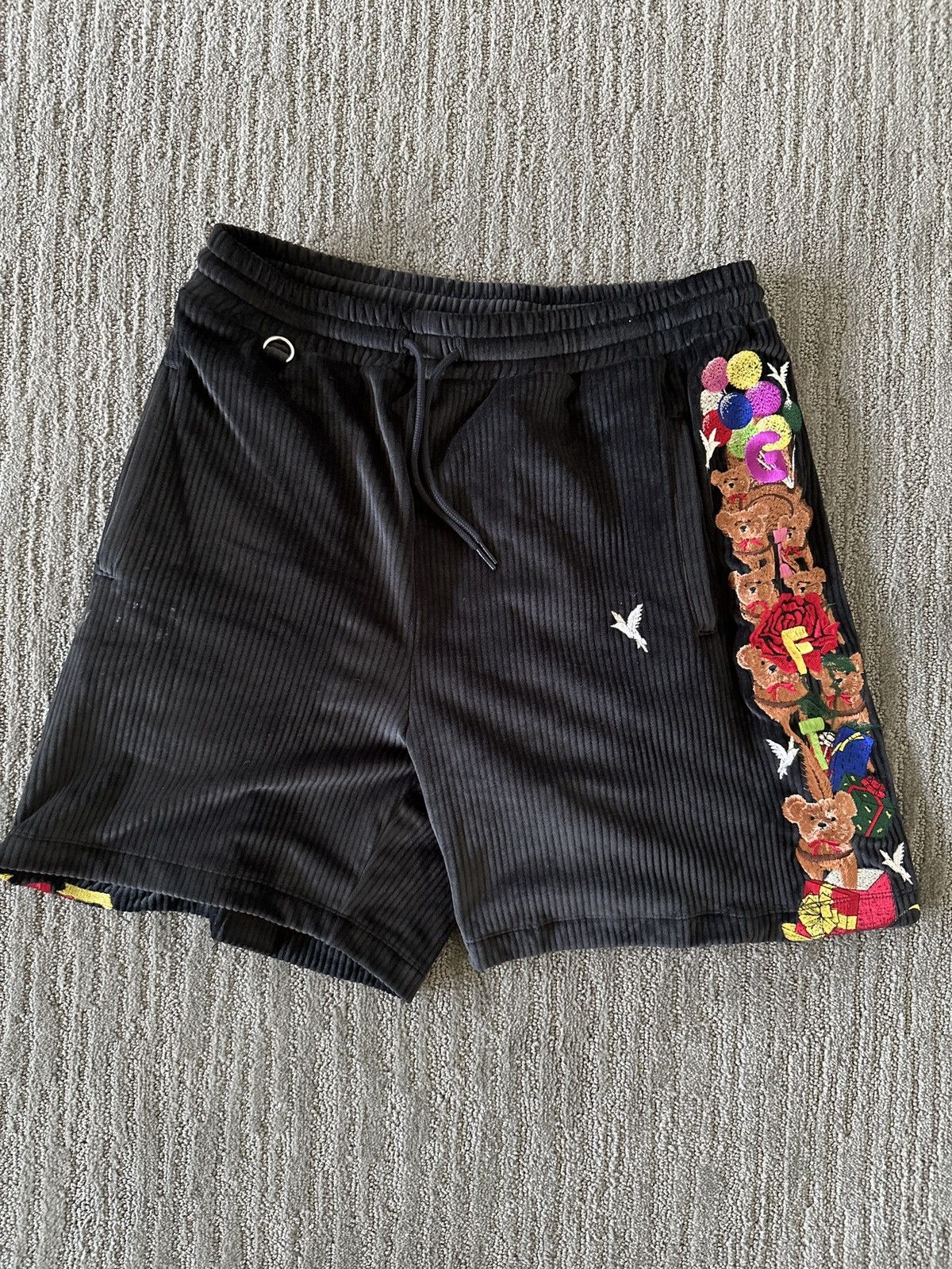 Doublet CHAOS EMBROIDERY COMFY SHORTS