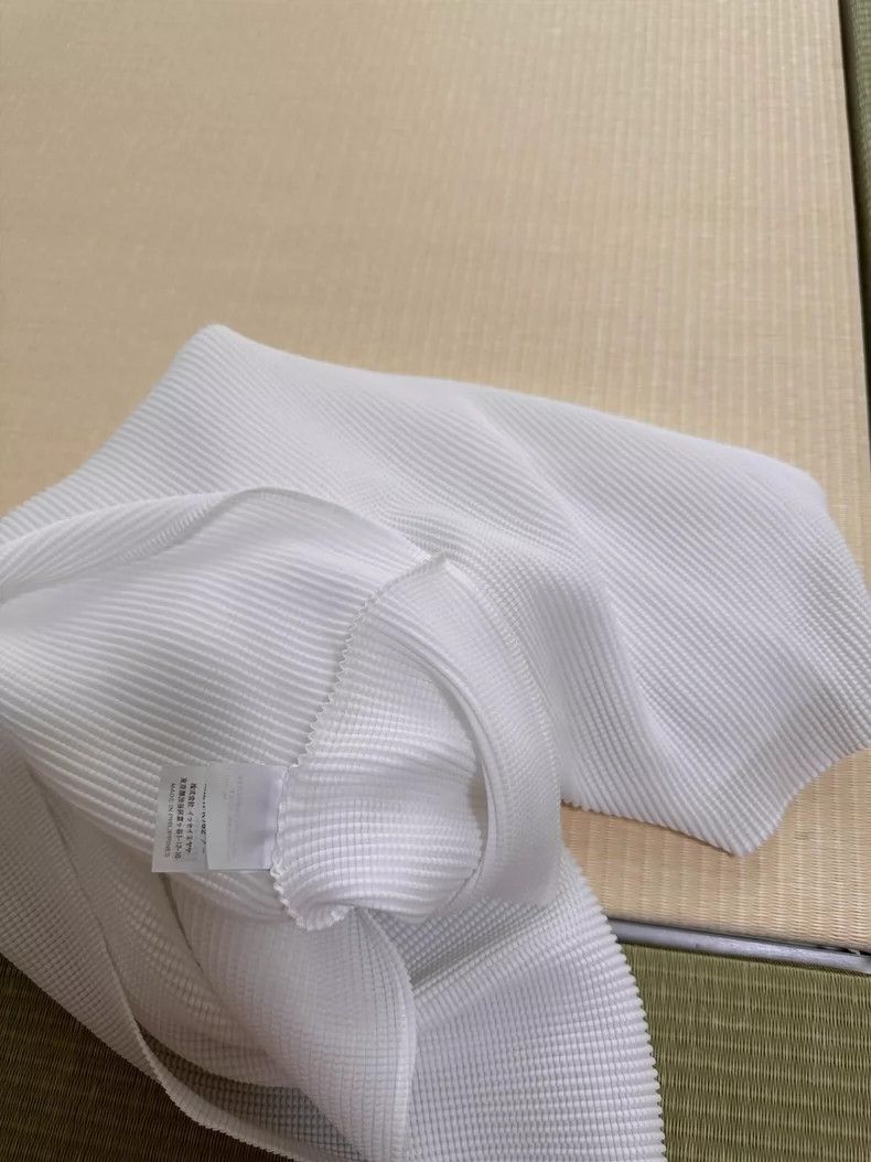 Issey Miyake Issey Miyake size:one size White striped short-sleeved shi Size XS / US 0-2 / IT 36-38 - 8 Thumbnail