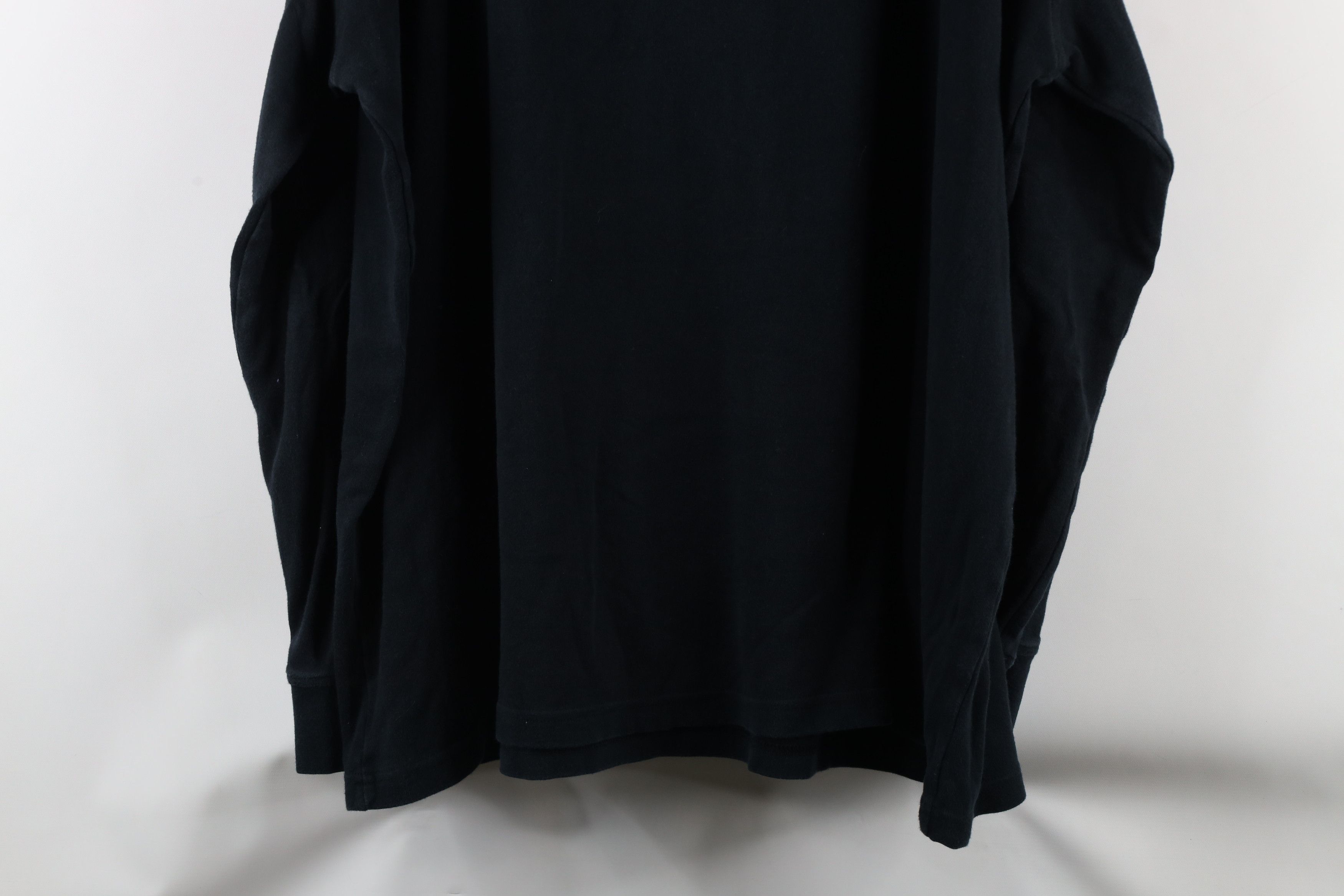 Cabelas × Vintage Vintage 90s Cabelas Long Sleeve Mock Neck T-Shirt Black Size US XXL / EU 58 / 5 - 7 Thumbnail