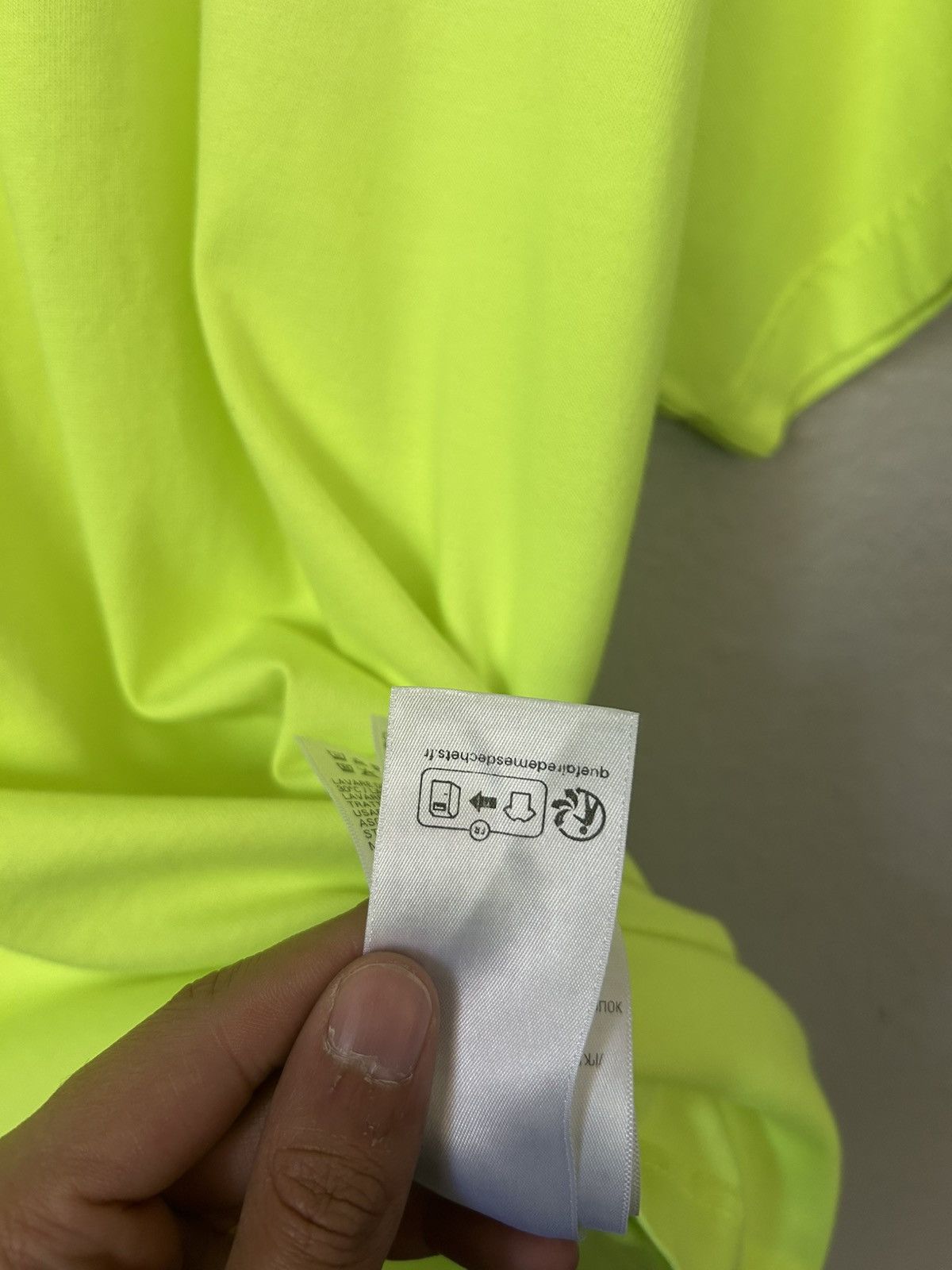 Balenciaga NEW BALENCIAGA NEON LOOP LAYERED TEE Size US M / EU 48-50 / 2 - 9 Thumbnail