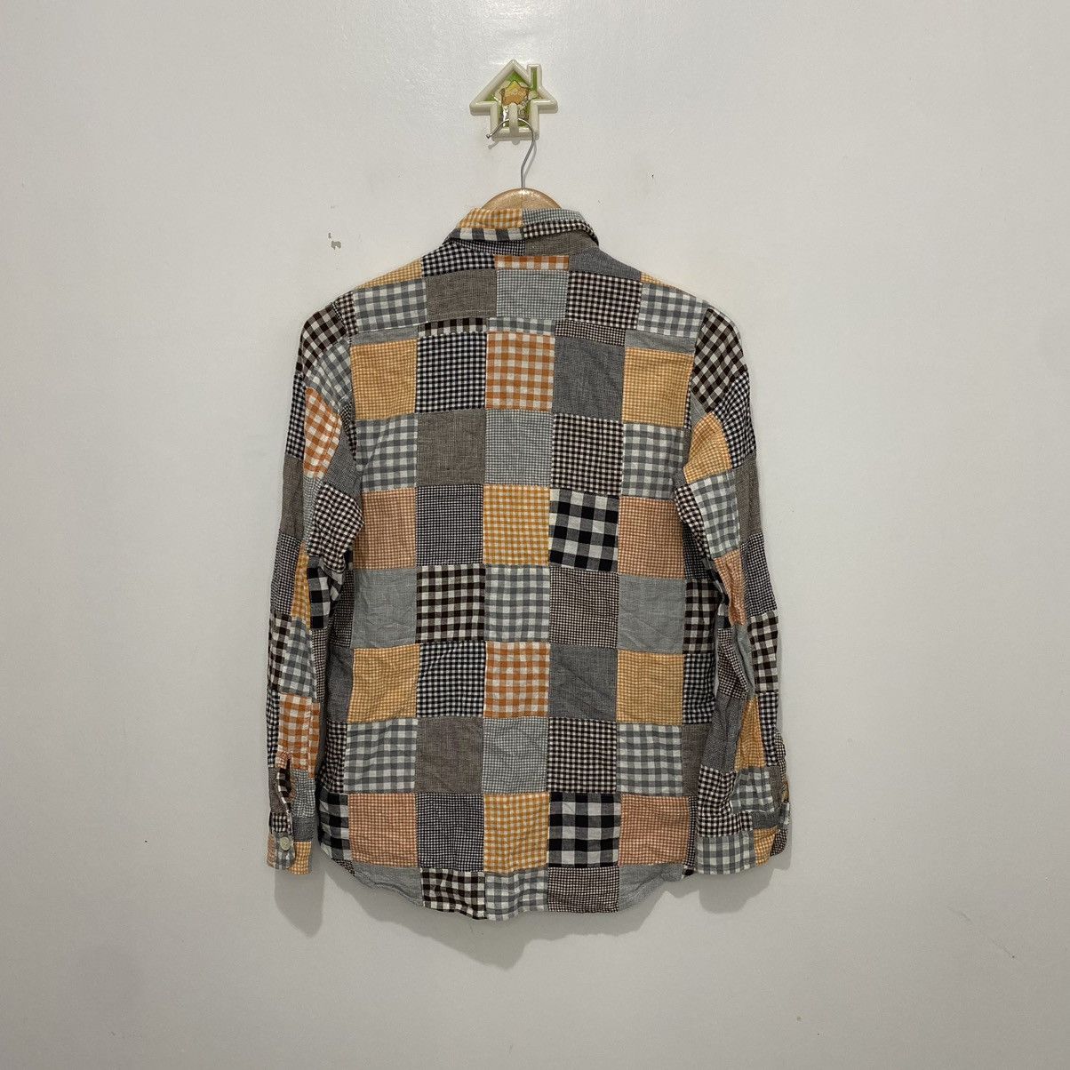 Bape Baby Milo Patchwork Button Down Size L / US 10 / IT 46 - 4 Thumbnail