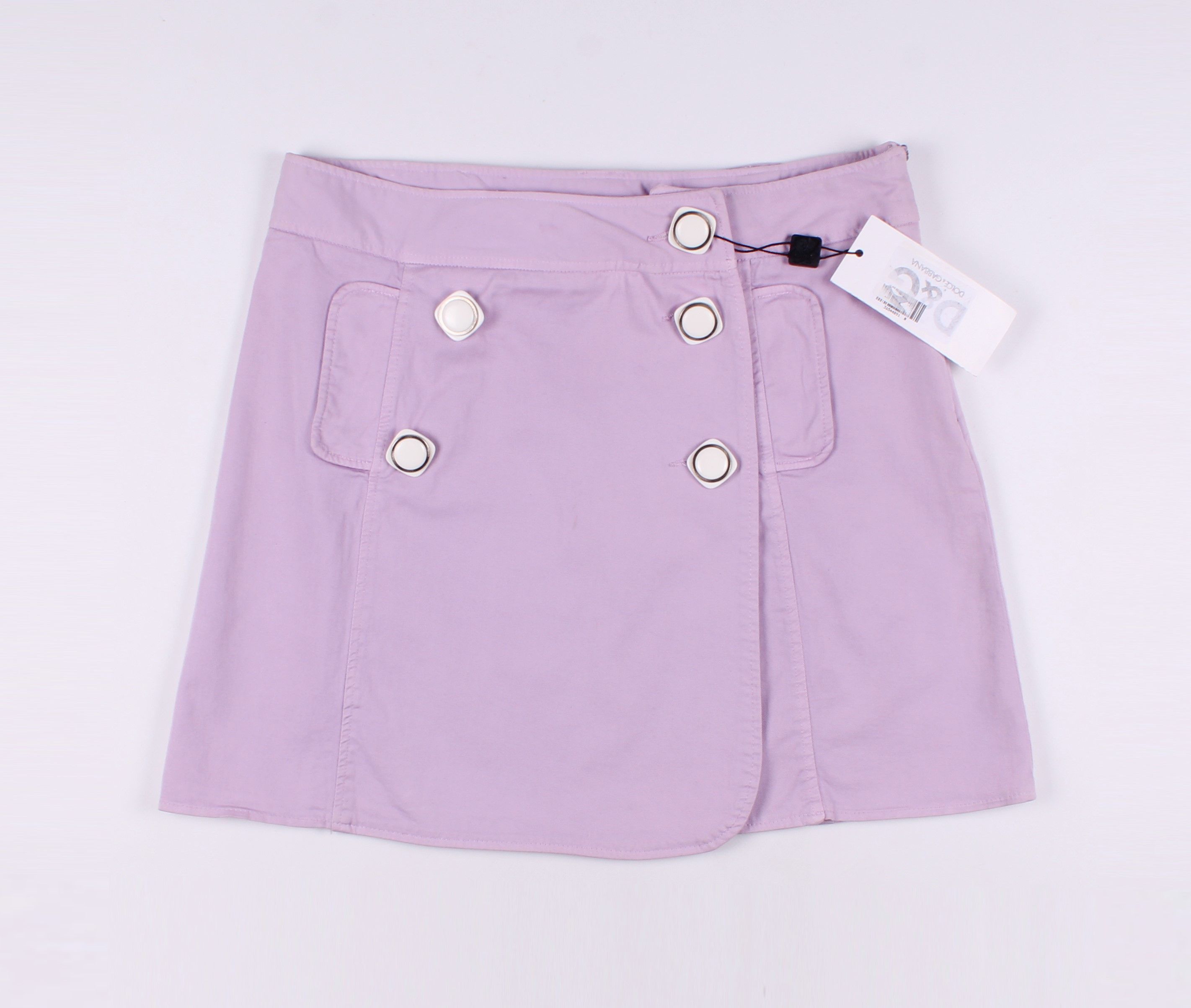 Dolce & Gabbana × Vintage Vintage Dolce & Gabbana Garment Dyed Wrap Mini Skirt Size 32" / US 10 / IT 46 - 1 Thumbnail