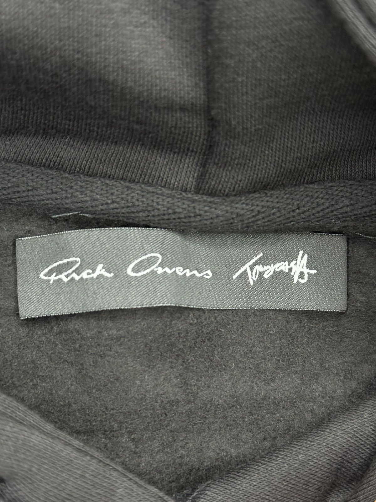 Rick Owens Rick Owens x Tommy Cash Black Logo Hoodie Size US M / EU 48-50 / 2 - 4 Thumbnail