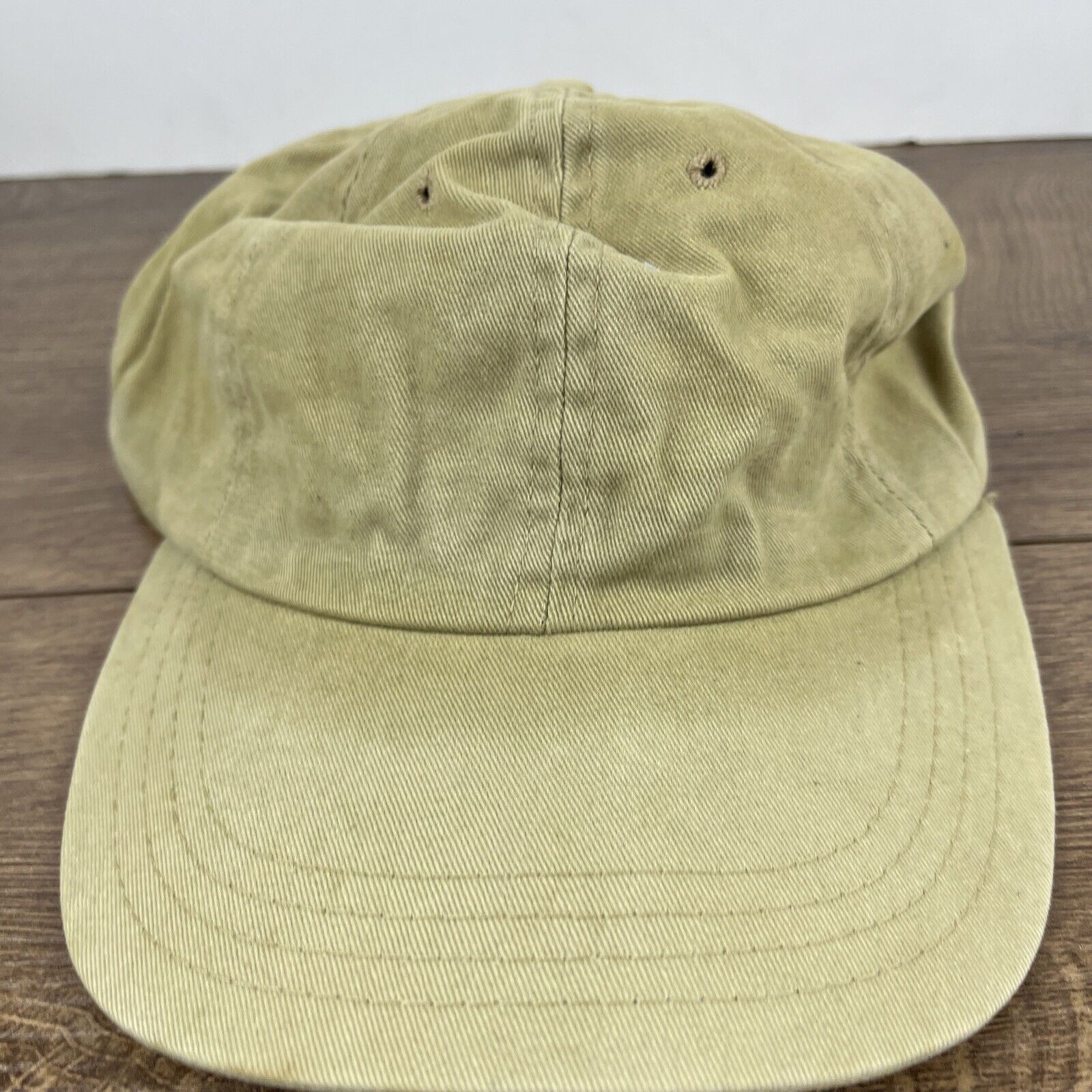 Other Plain Tan Brown Hat Adjustable Adult Size Hat Tan Cap Size ONE SIZE - 6 Thumbnail