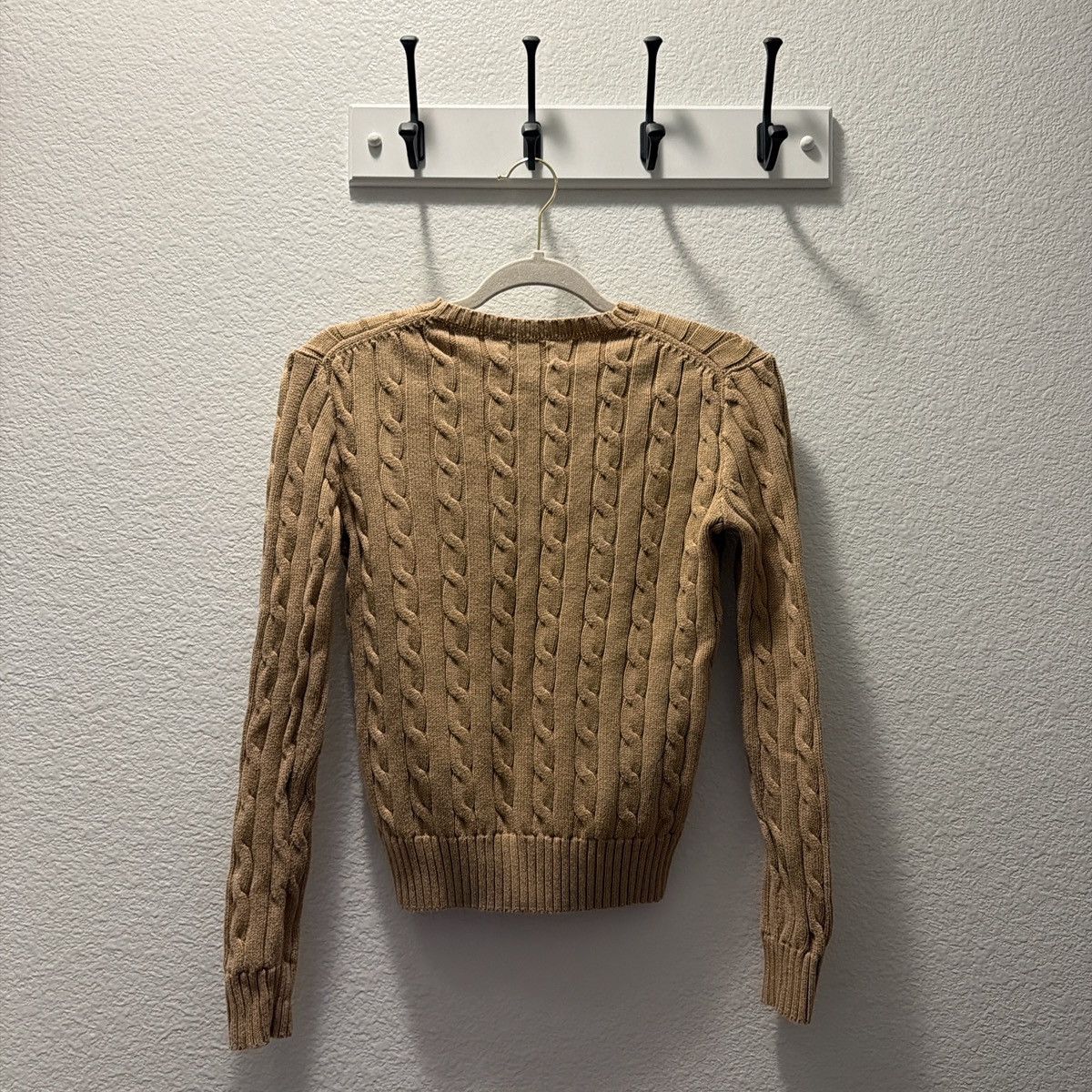 Polo Ralph Lauren Cable knit crewneck sweater (long-sleeve) Size XS / US 0-2 / IT 36-38 - 2 Thumbnail