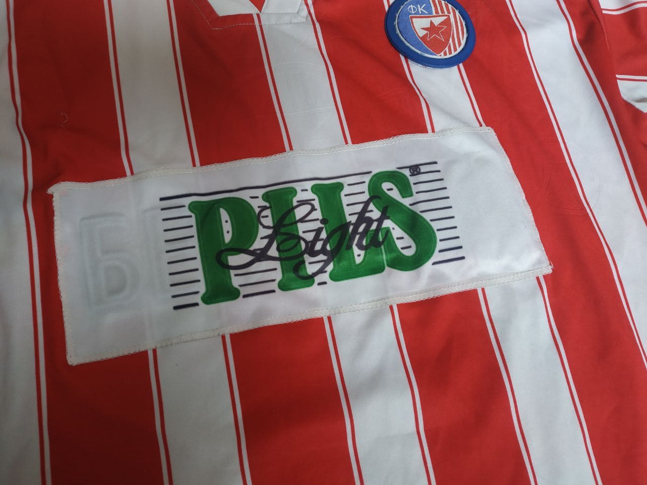 Vintage 90s Crvena Zvezda Jersey RedStar Belgrade Yugoslavia