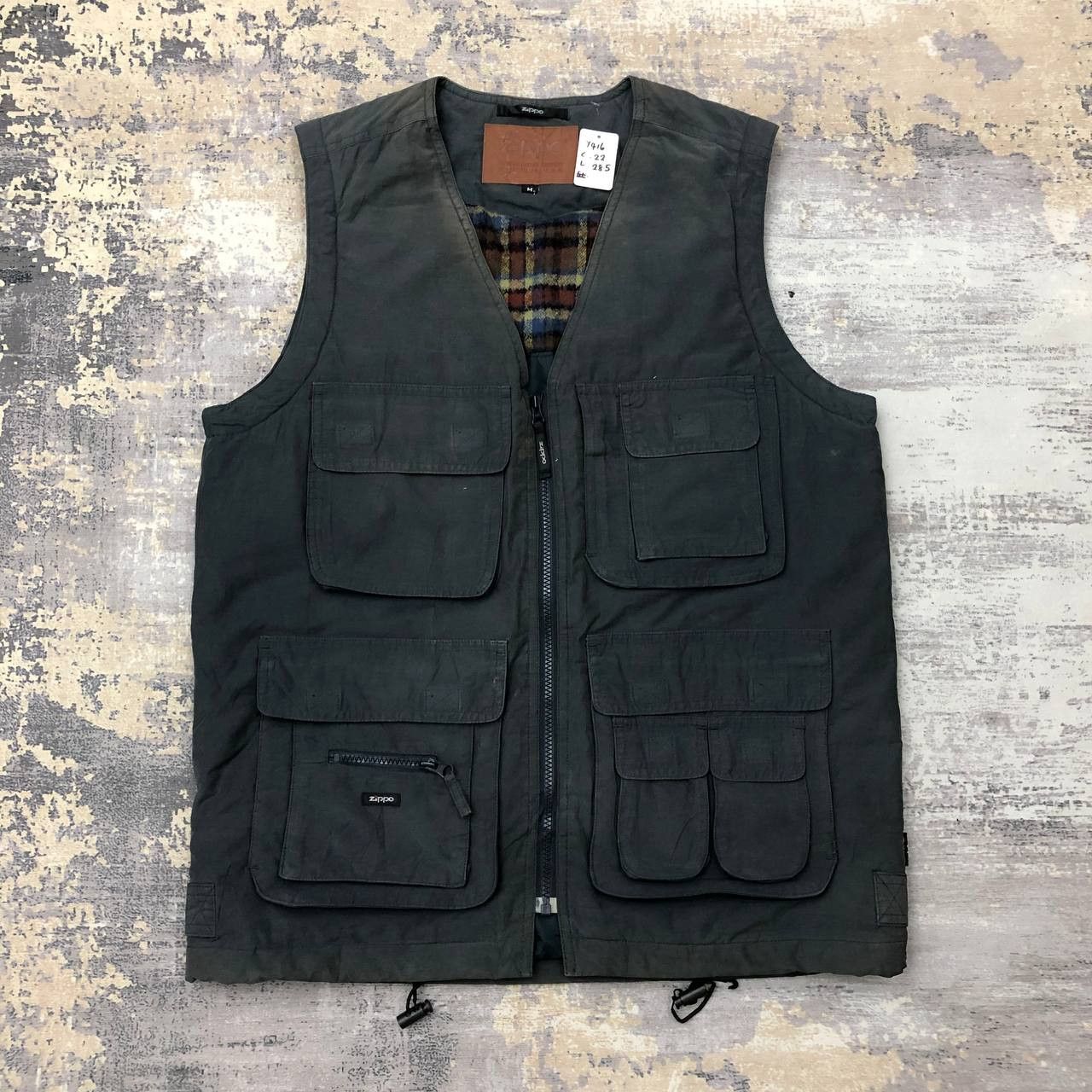 Vintage × Zippo Y416 VTG SUN FADED ZIPPO VEST Size US M / EU 48-50 / 2 - 1 Thumbnail