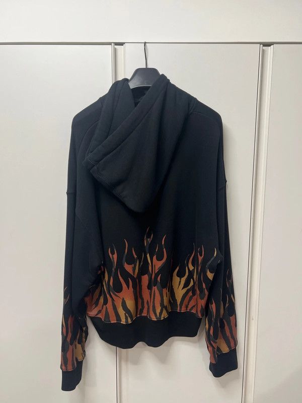 Palm Angels PALM ANGELS TIGER FLAMES HOODIE Size US L / EU 52-54 / 3 - 2 Thumbnail