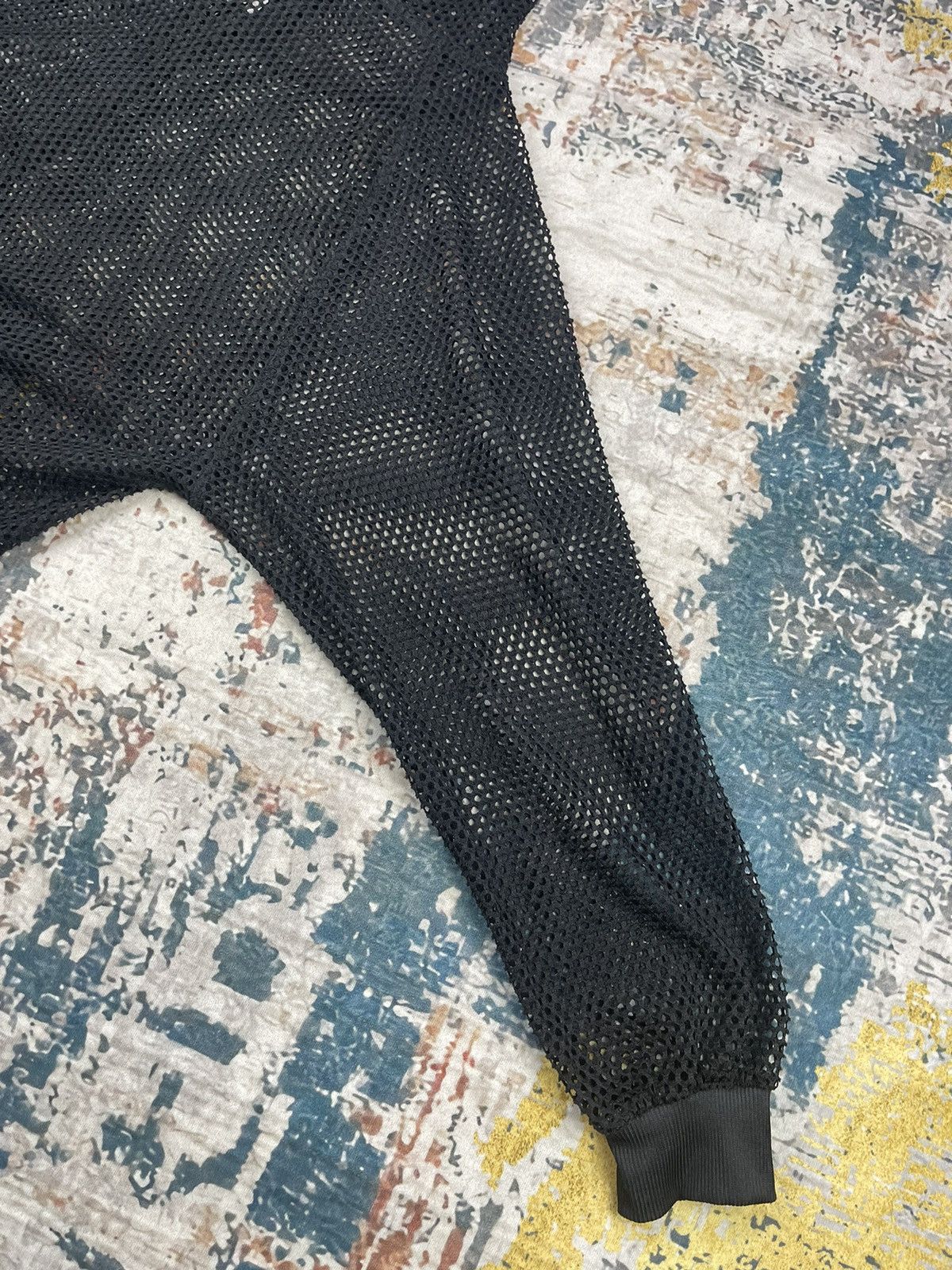 GRLFRND HYPE🔥 GRL Fish Net Black Zipper Hoodies Size L / US 10 / IT 46 - 8 Thumbnail