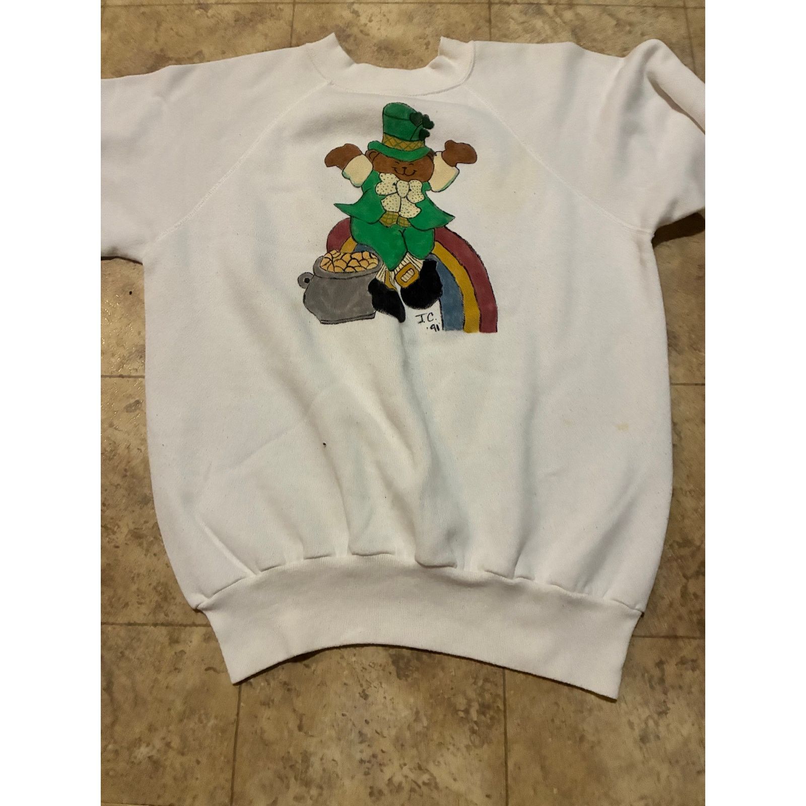 Other Vintage 1991 Pot of Gold Teddy Bear Sweatshirt L USA Size US L / EU 52-54 / 3 - 2 Thumbnail