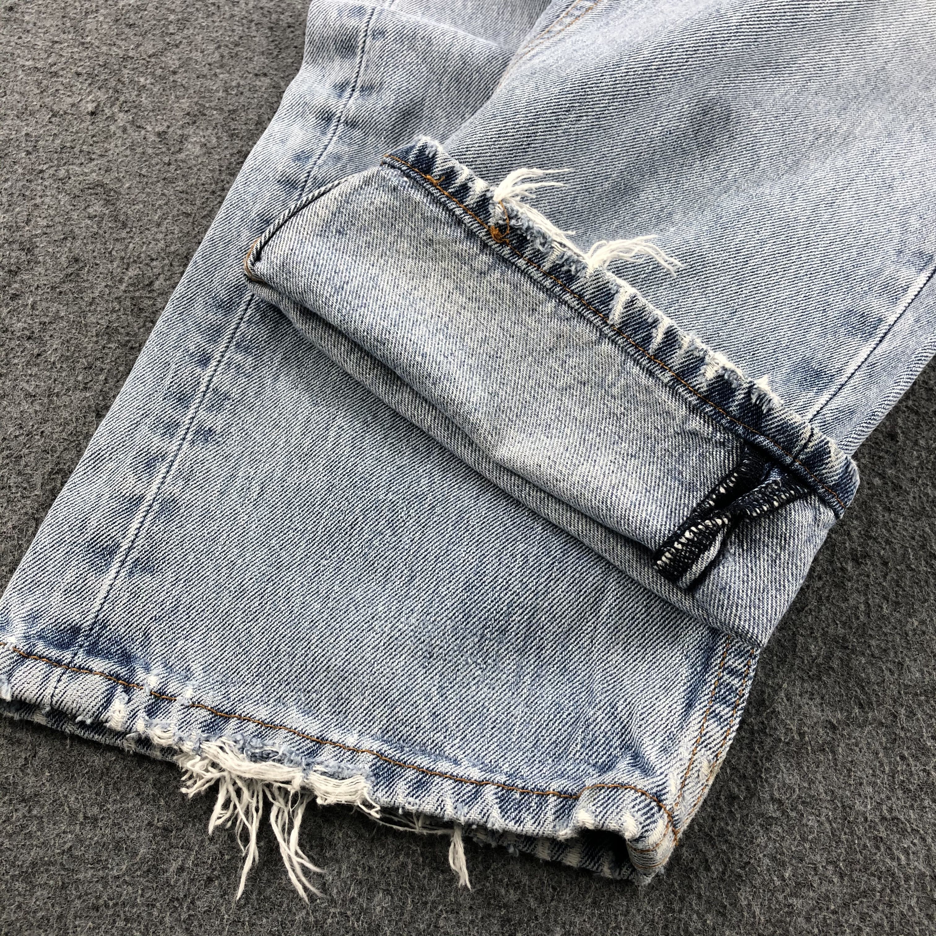 Levi's Vintage Light Wash Levis 505 Jeans-J1510 Size US 37 - 8 Thumbnail