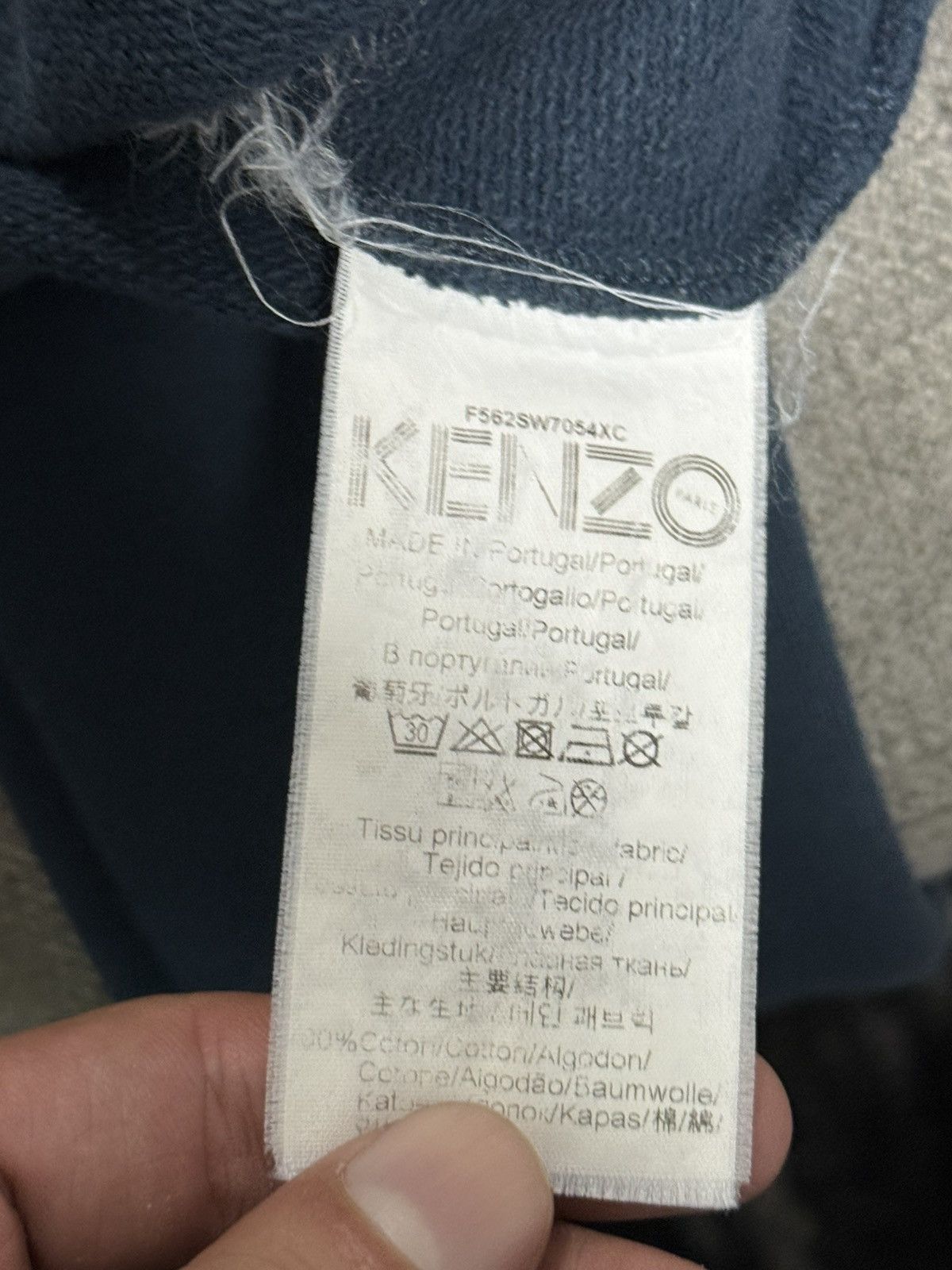 Kenzo Kenzo Paris Crew Neck Sweatshirt with Big Logo Size Medium Size M / US 6-8 / IT 42-44 - 3 Thumbnail