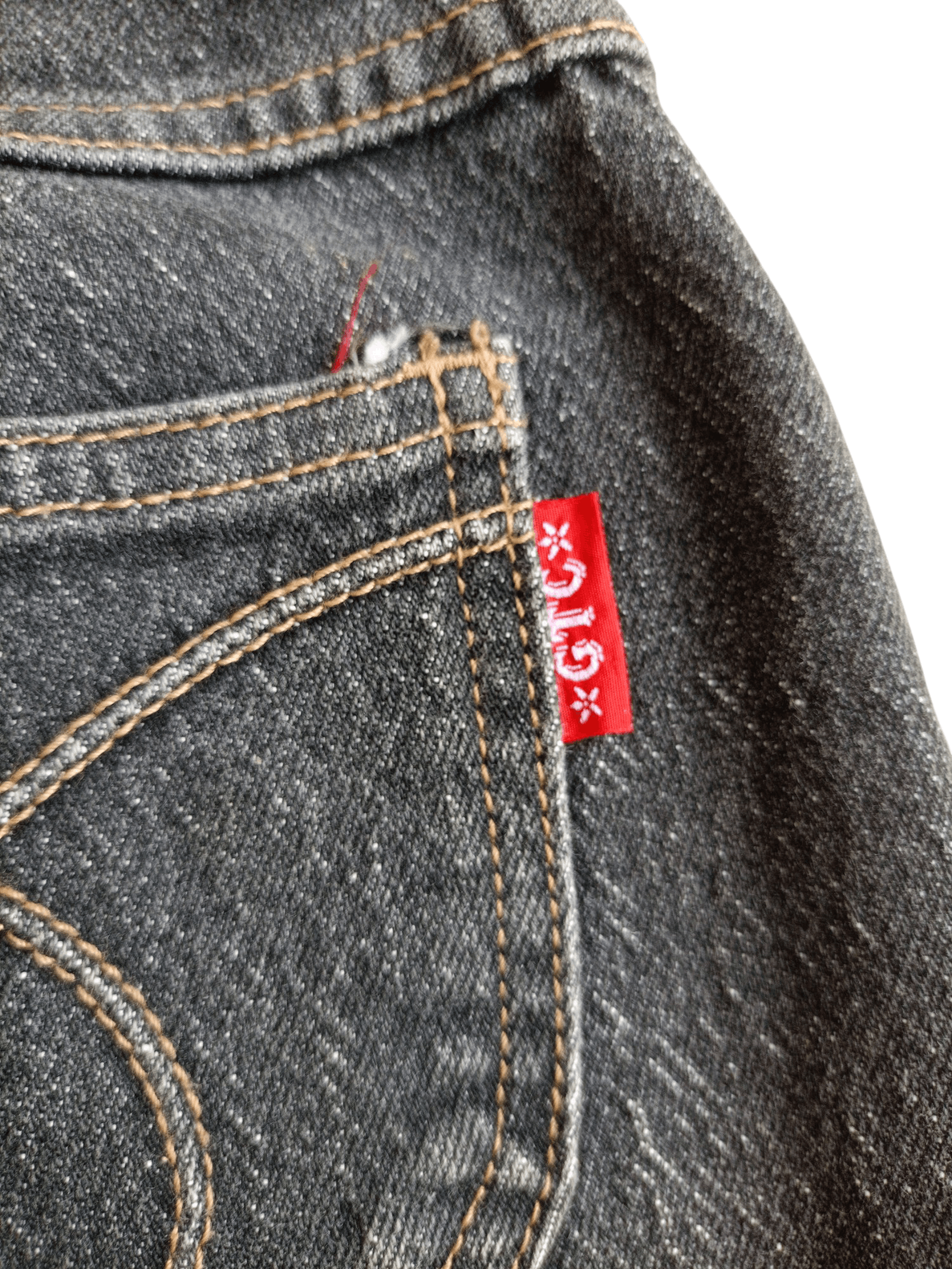 GTC Japanese Brand Black Vintage Streetwear Denim
