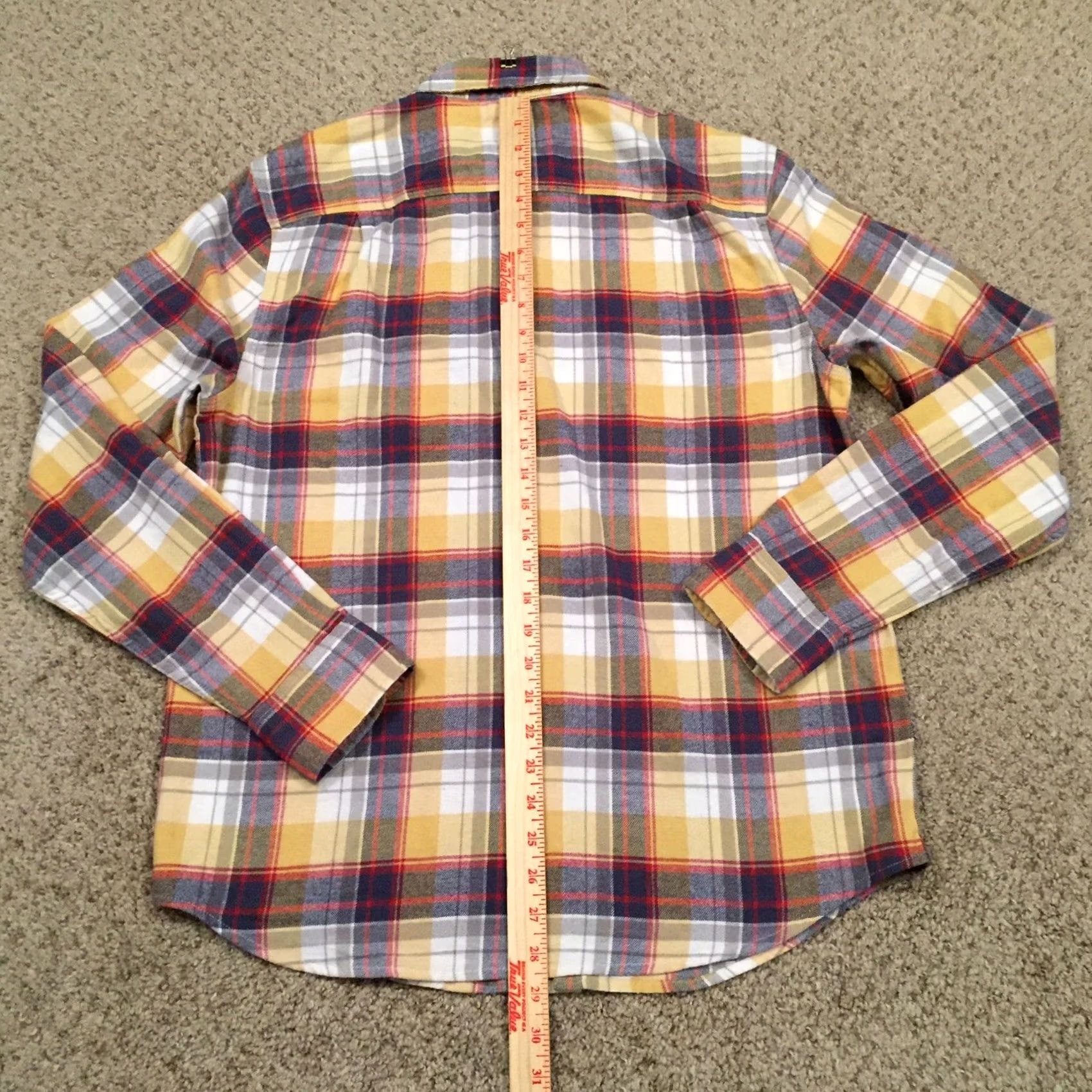 Lucky Brand Lucky Brand Shirt Mens Medium Multicolor Plaid Long Sleeve Button Up Pockets Size US M / EU 48-50 / 2 - 6 Thumbnail