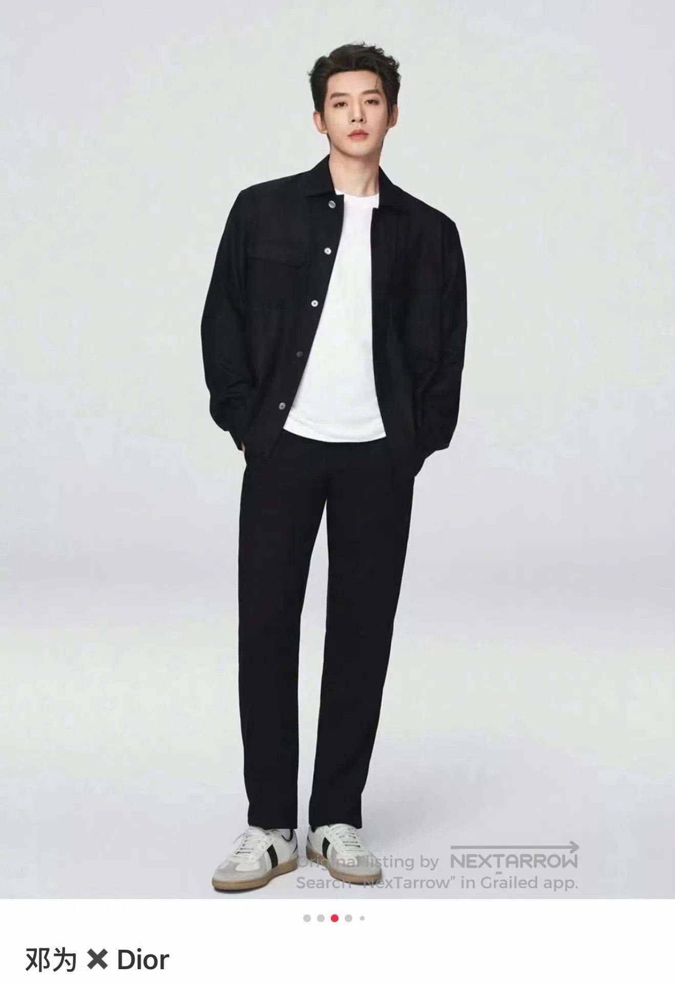 Dior Dior Sweatpants with small fringed striped silk wool blend Size US 34 / EU 50 - 8 Thumbnail