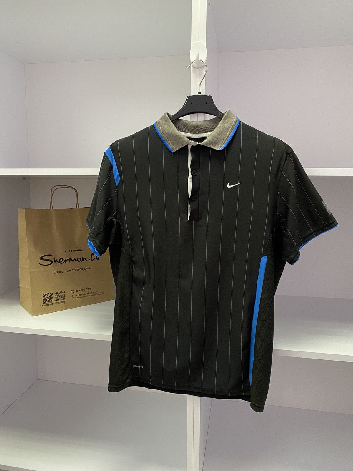 Nike × Vintage Vintage Nike Tennis Jersey Size US M / EU 48-50 / 2 - 3 Thumbnail