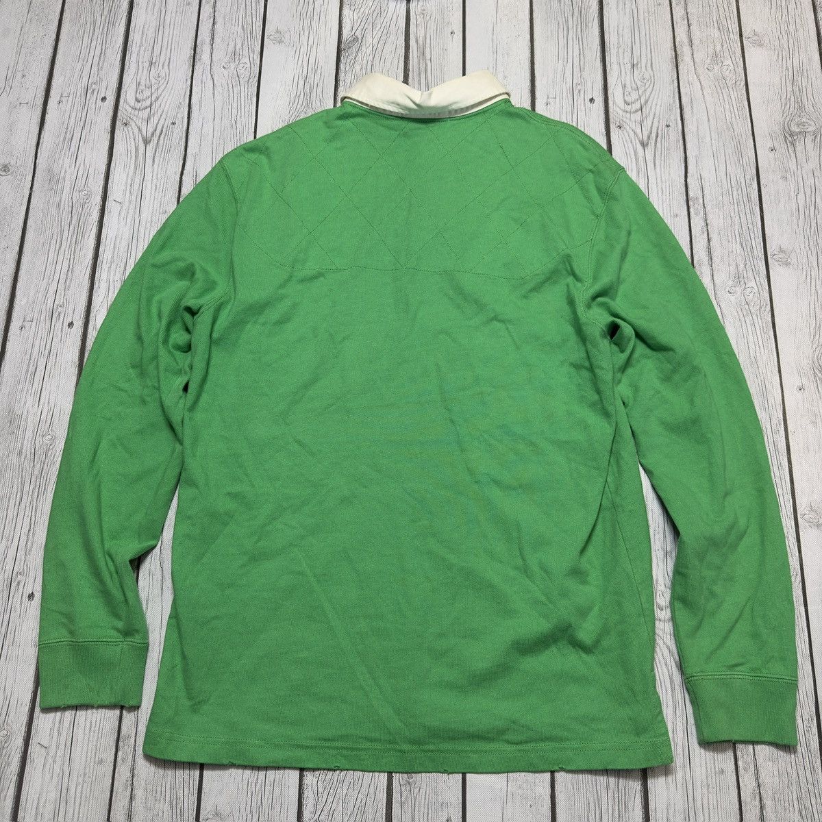 Polo Ralph Lauren × Vintage Vintage Polo long sleeve rugby shirt Size US L / EU 52-54 / 3 - 2 Thumbnail