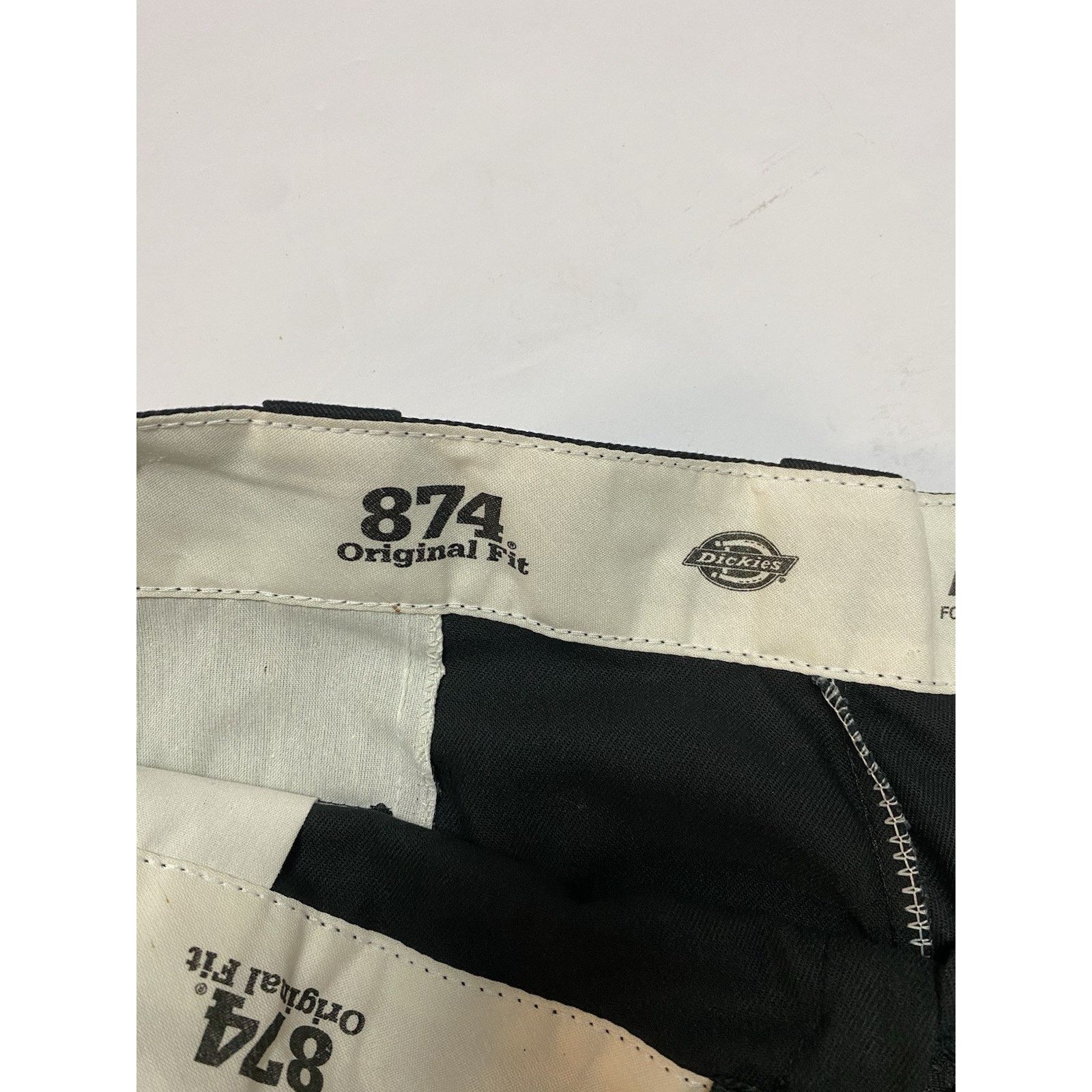 Dickies Dickies 874 Men’s Black Regular Fit Work Pants 42x32 New! Size US 42 / EU 58 - 8 Thumbnail