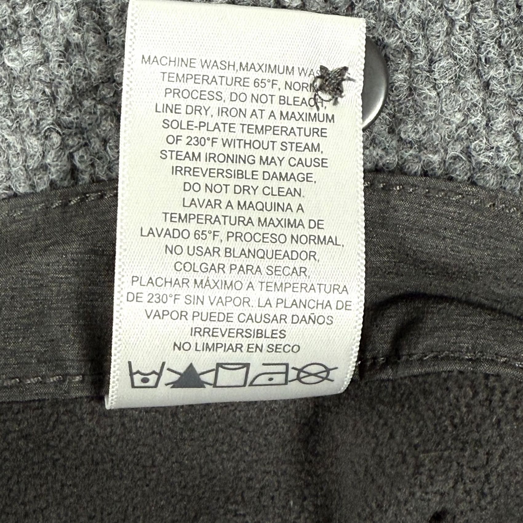 Vintage Stormpack Pants Mens Medium Gray Fleece Lined Water Resistant Outdoor Winter Warm Size US 31 - 4 Thumbnail