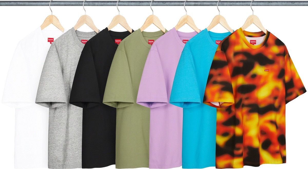 Supreme Rare And Beautiful Supreme SS23 Small Box Logo Flame Tee Size US L / EU 52-54 / 3 - 11 Thumbnail