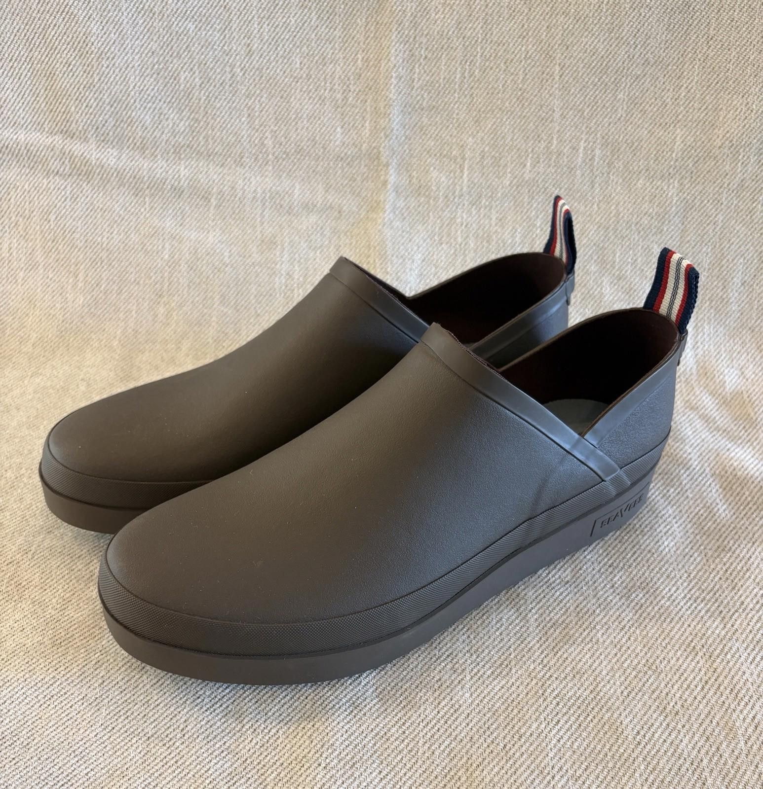 SeaVees Seavees Clog Coffee Rubber Men's Size 13 Waterproof Shoes Size US 13 / EU 46 - 4 Thumbnail