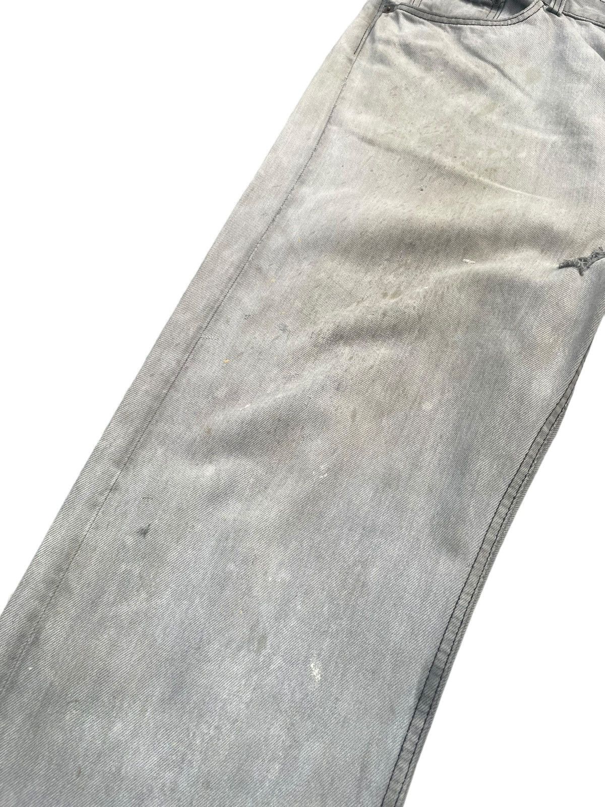 Levi's × Vintage Vintage 1993 Levis 501 e Faded Distresed Denim Size US 37 - 4 Thumbnail
