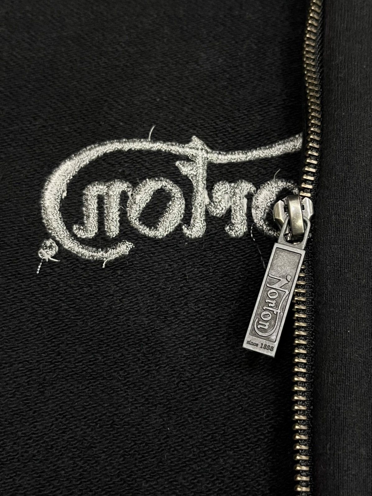 Norton 🔥Vintage NORTON Rocker Club Hoodie w/ Moto Punk Graphics Size US L / EU 52-54 / 3 - 11 Thumbnail