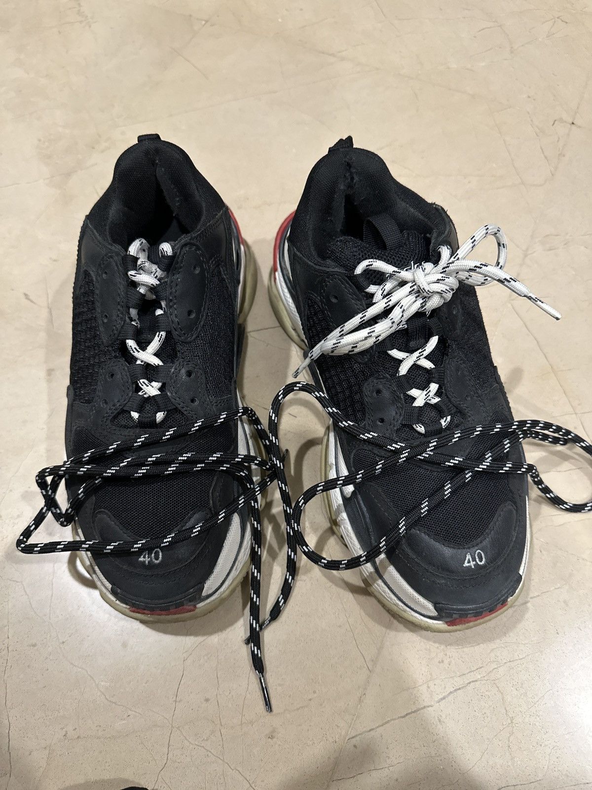 Balenciaga Balenciaga Triple S Sneakers Size US 7 / EU 40 - 7 Thumbnail