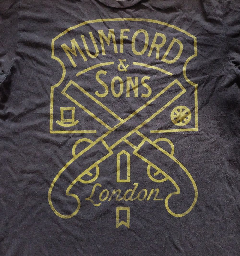 Band Tees Mumford & Sons Tee Size US M / EU 48-50 / 2 - 2 Thumbnail